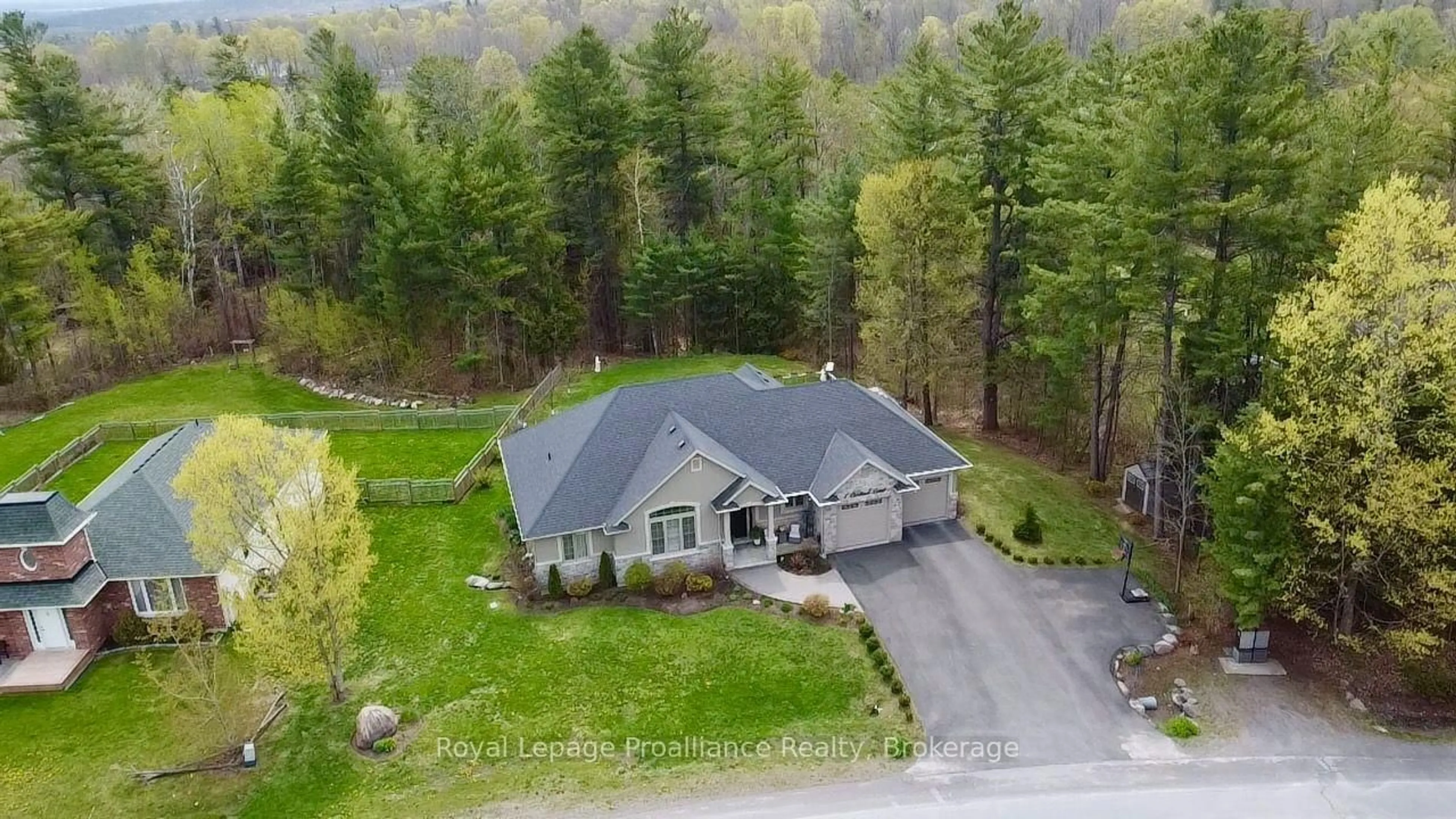 A pic from outside/outdoor area/front of a property/back of a property/a pic from drone, unknown for 1 Cardinal Crt, Quinte West Ontario K8V 5P6