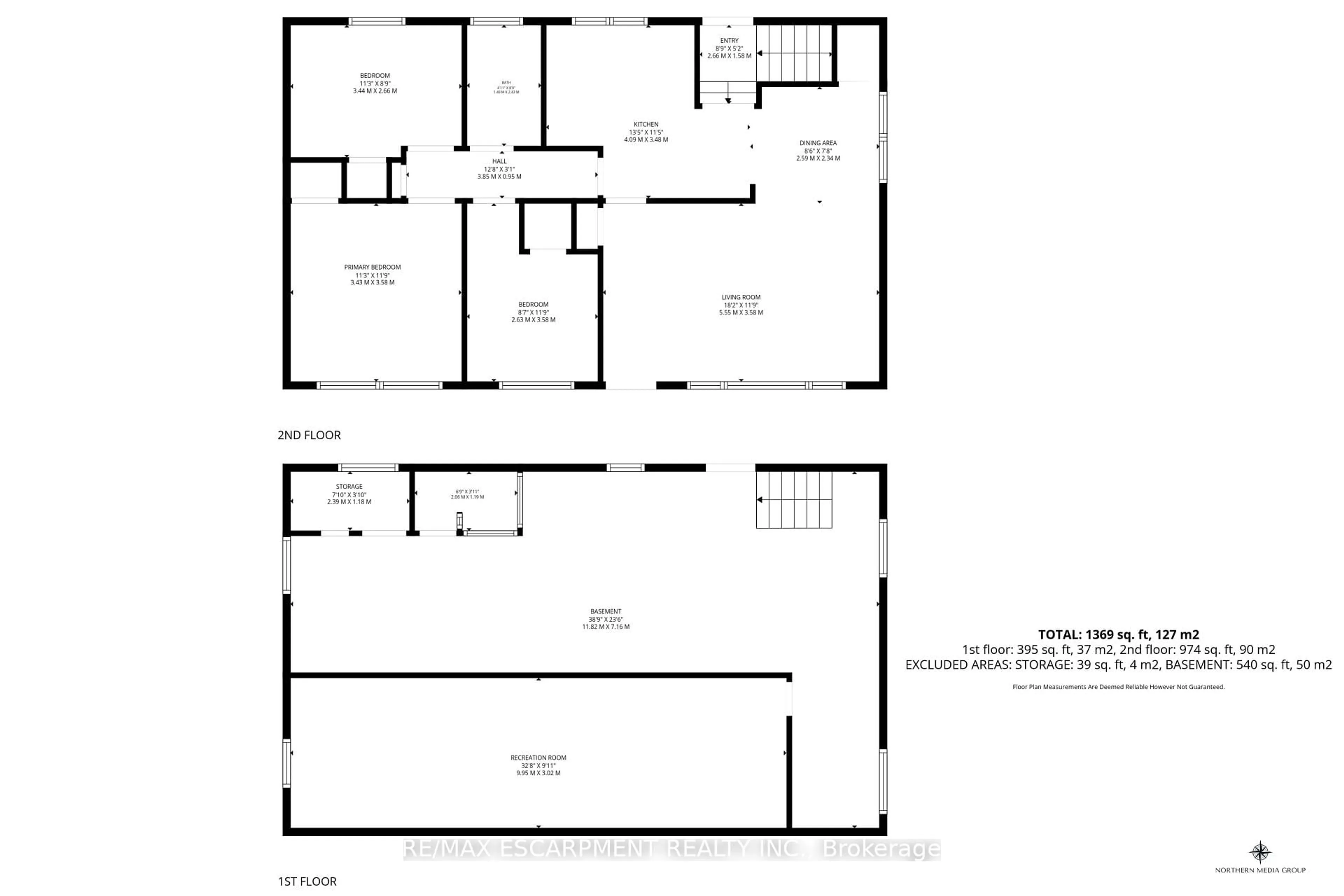 Floor plan for 1065 Woodburn Rd, Hamilton Ontario L0R 1P0