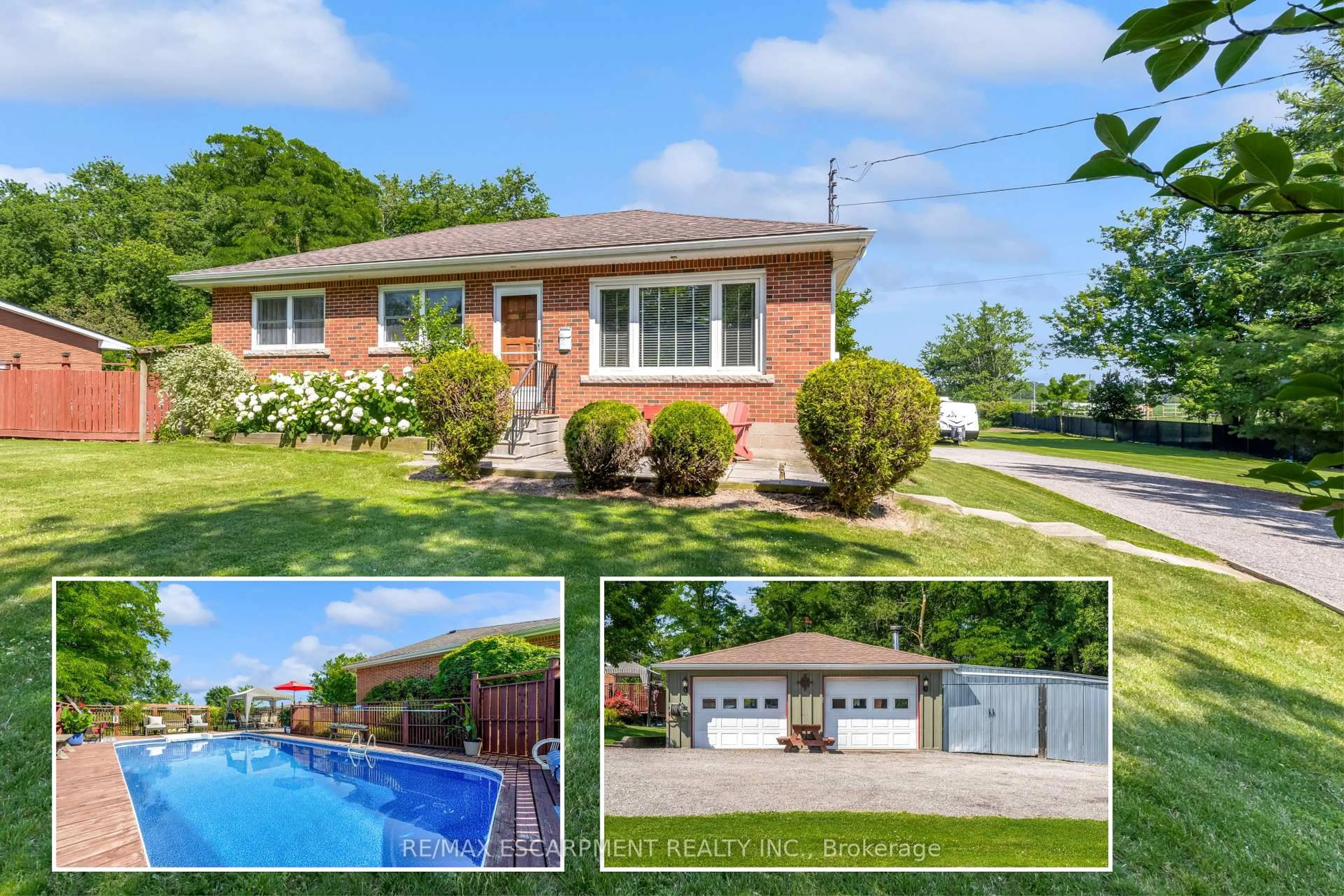 Home with brick exterior material, water/lake/river/ocean view for 1065 Woodburn Rd, Hamilton Ontario L0R 1P0
