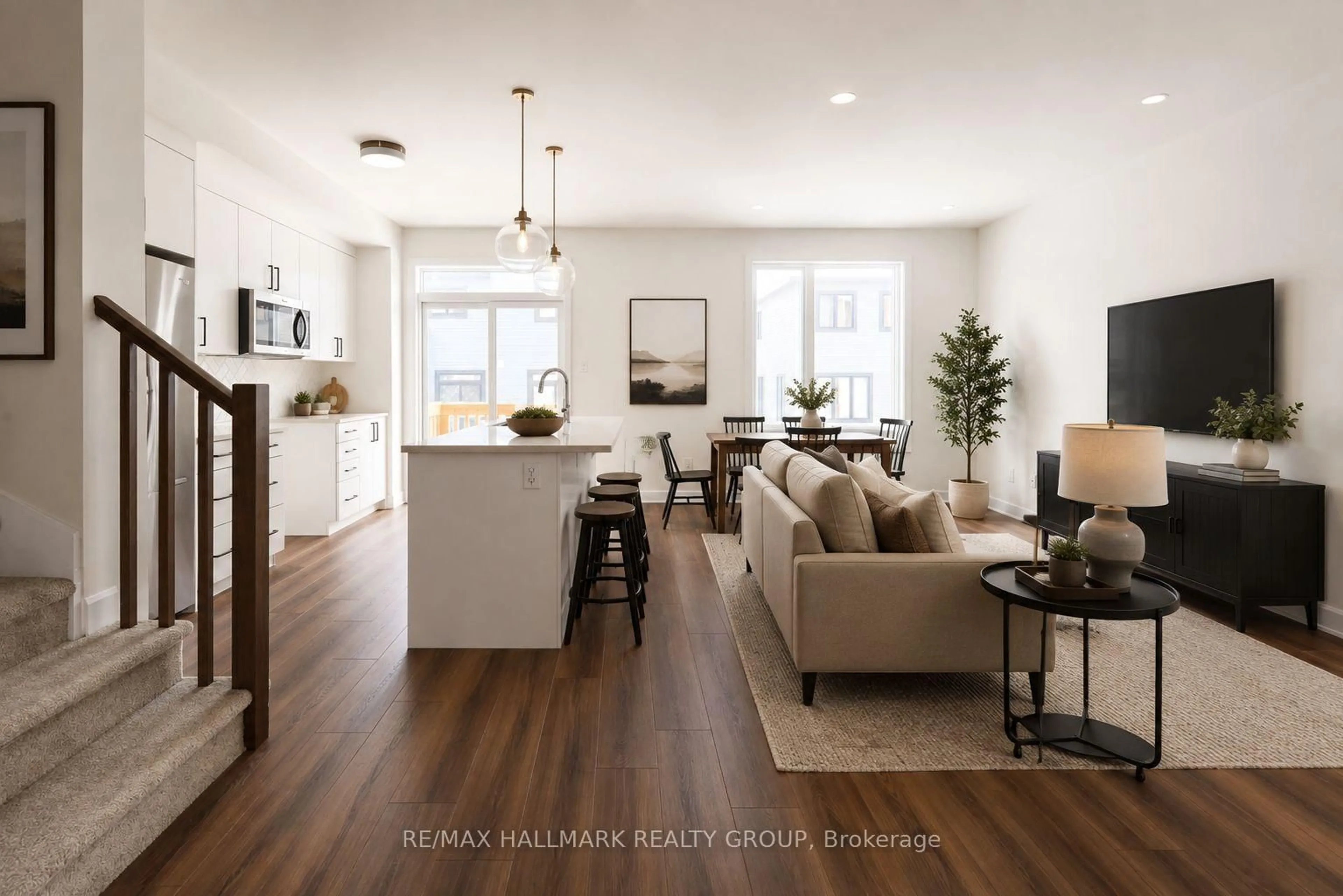 Open concept kitchen, unknown for 547 Roundhouse Cres, Ottawa Ontario K2S 1K4