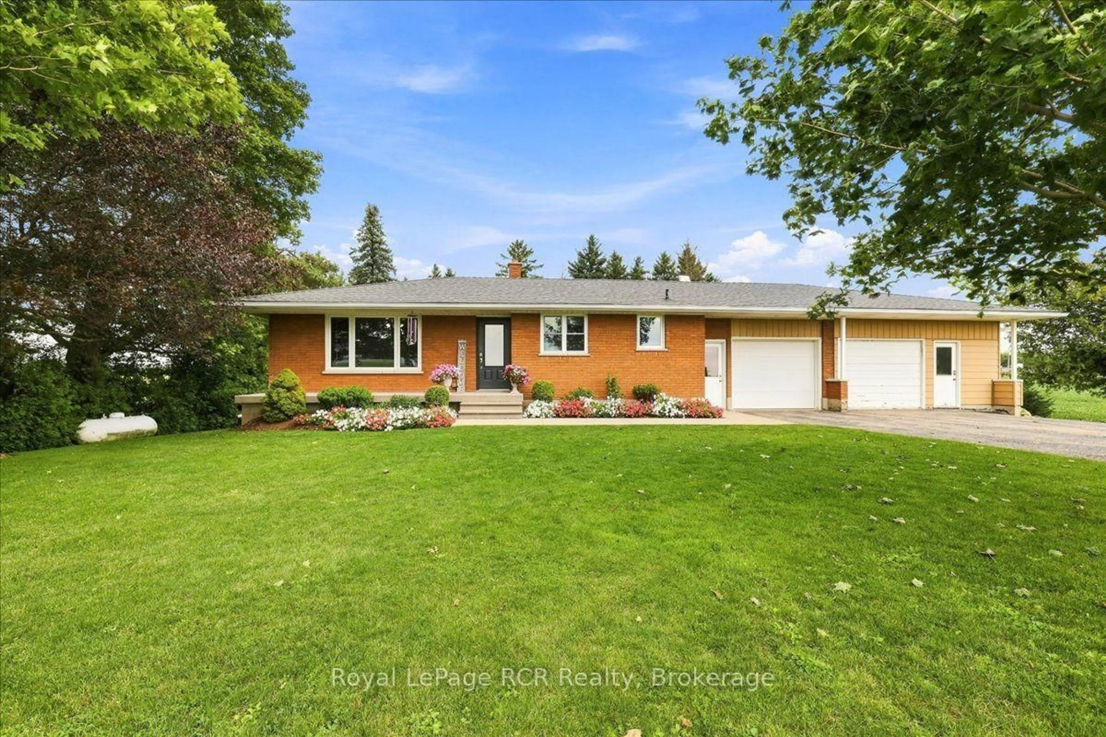 A pic from outside/outdoor area/front of a property/back of a property/a pic from drone, street for 6302 Perth Line 88, North Perth Ontario N0G 1Y0