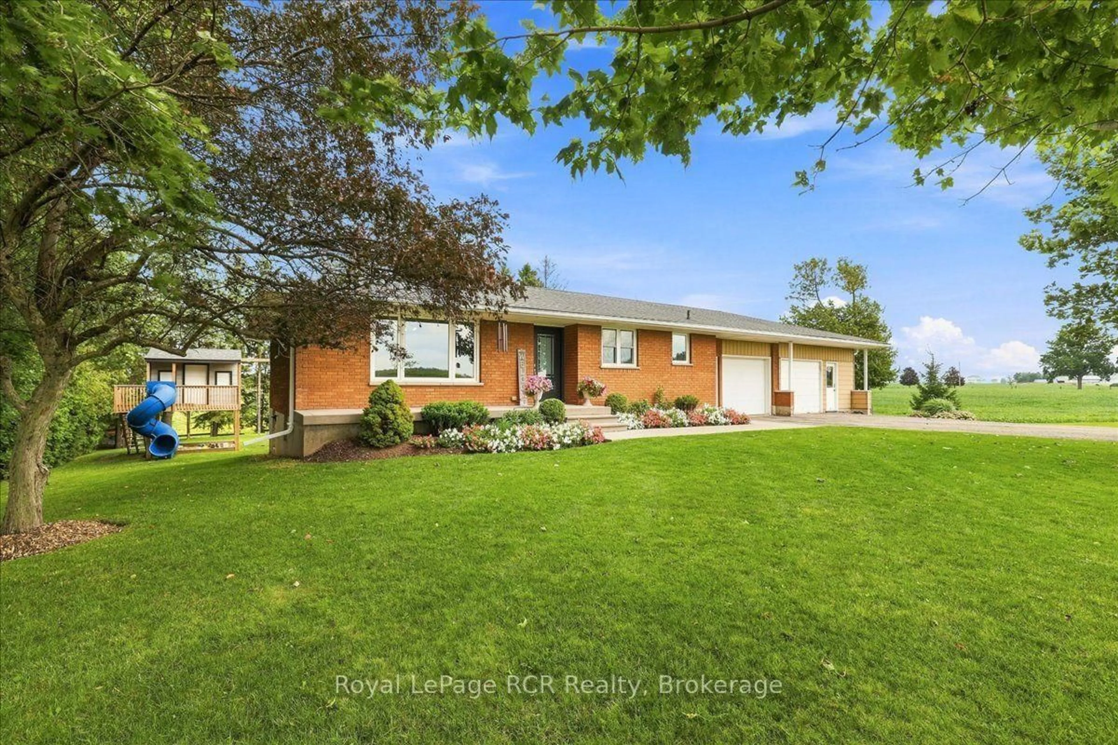A pic from outside/outdoor area/front of a property/back of a property/a pic from drone, street for 6302 Perth Line 88, North Perth Ontario N0G 1Y0