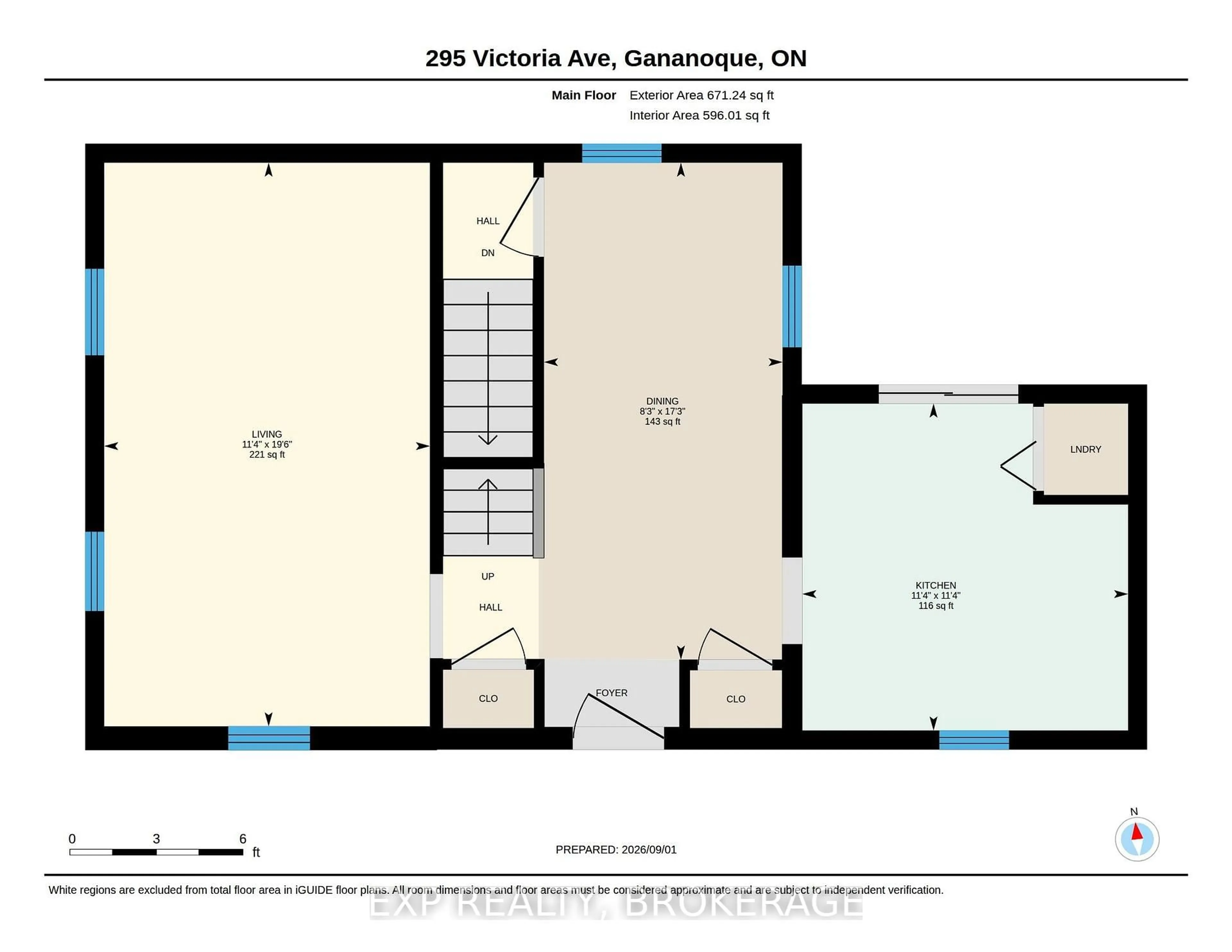 Floor plan for 295 VICTORIA Ave, Gananoque Ontario K7G 2S3