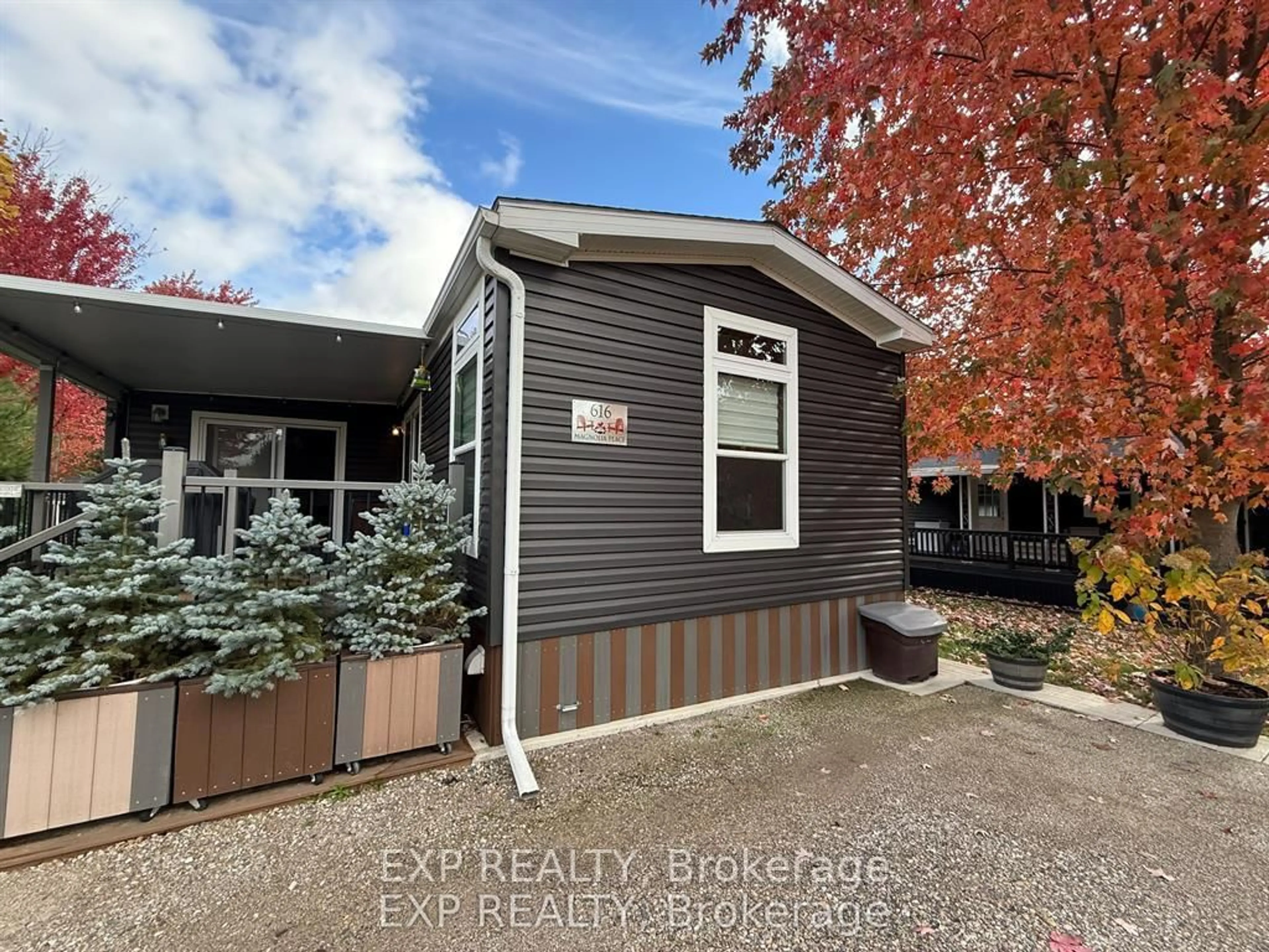 Home with vinyl exterior material, street for 923590 Road 92 Rd #616, Zorra Ontario N0J 1J0