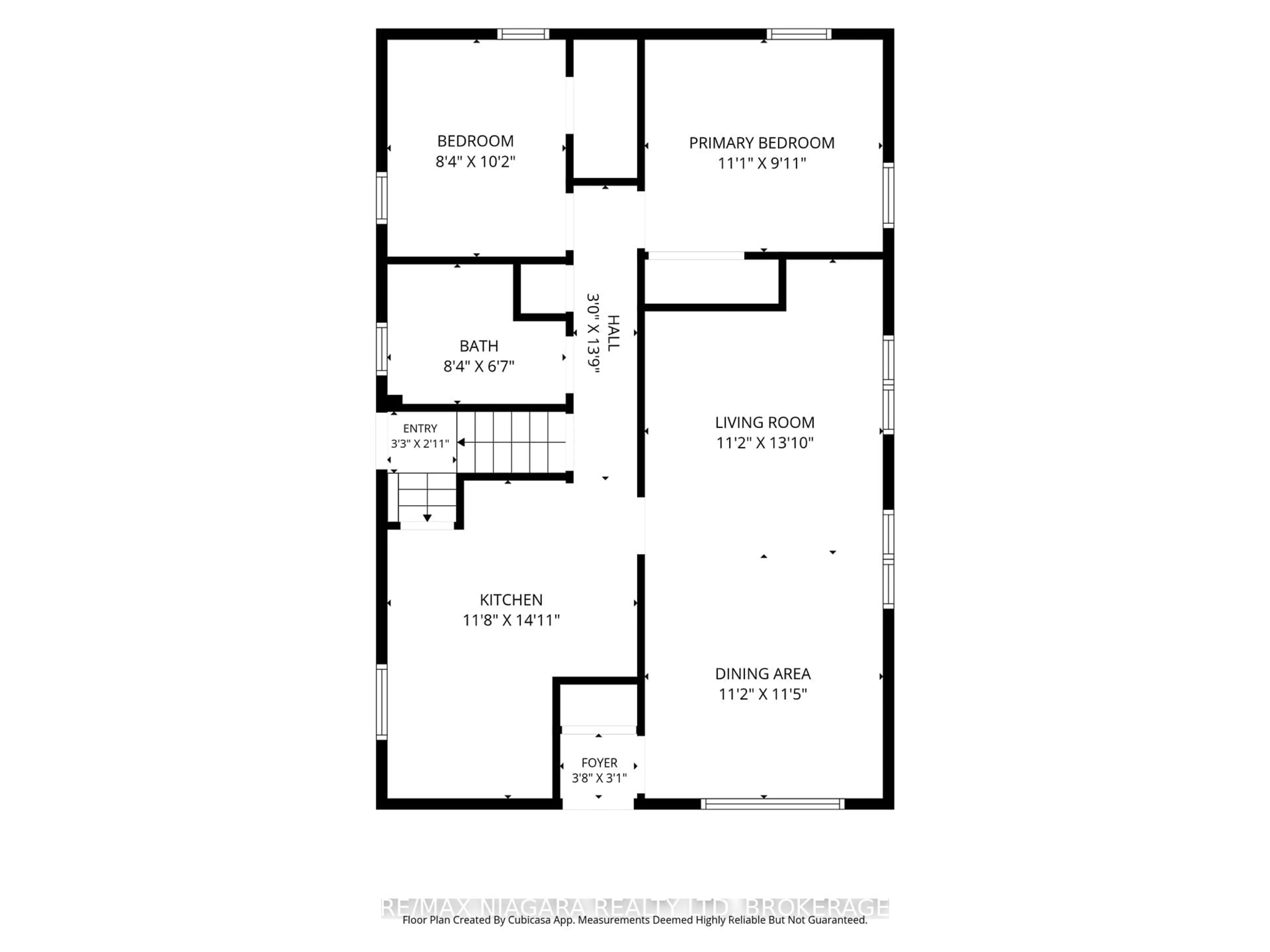 Floor plan for 222 NEFF St, Port Colborne Ontario L3K 3T6