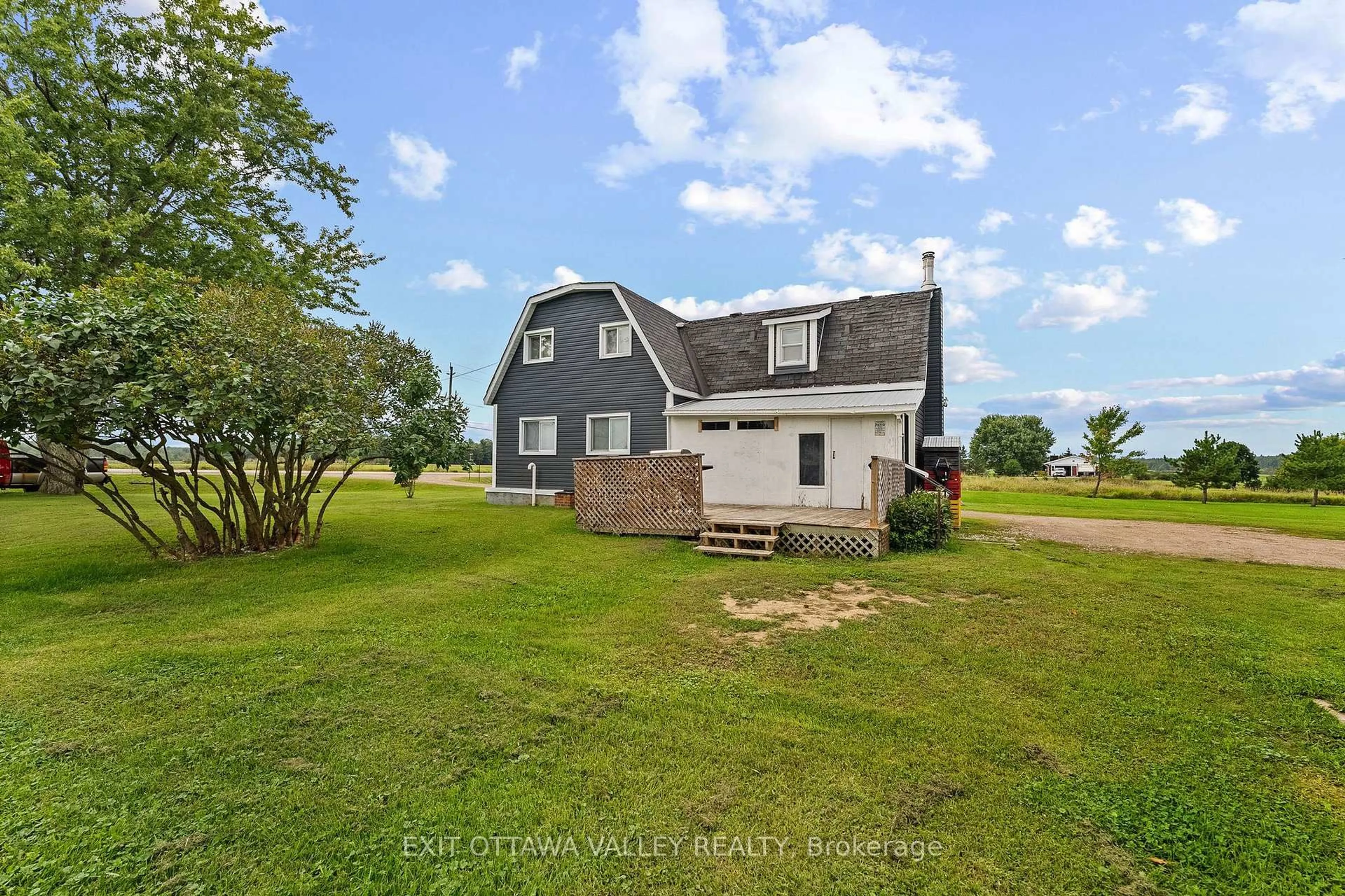 A pic from outside/outdoor area/front of a property/back of a property/a pic from drone, water/lake/river/ocean view for 38922 41 Highway, Pembroke Ontario K8A 6W4