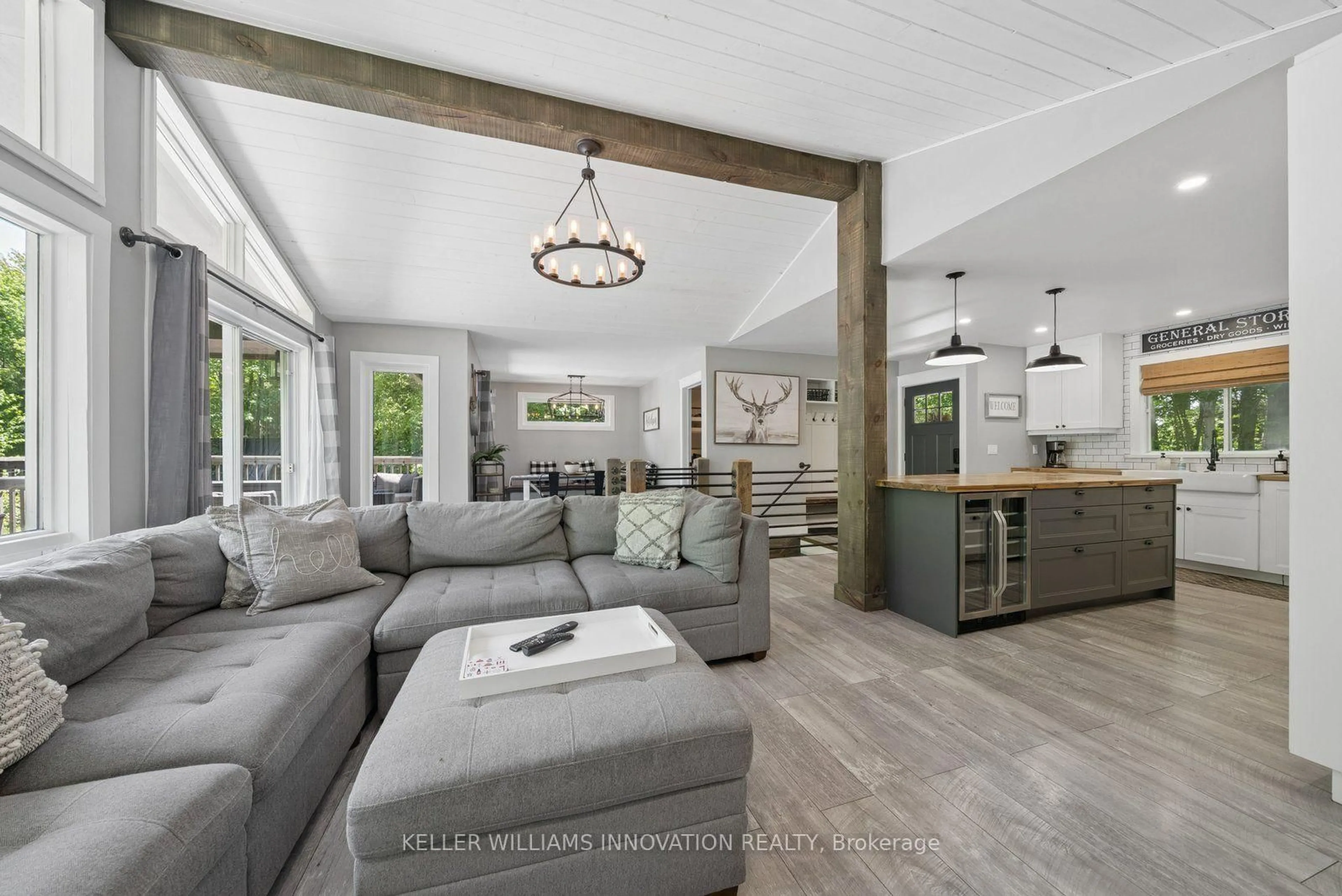 Open concept kitchen, unknown for 371 Skene Rd, Hastings Ontario K0L 1W0