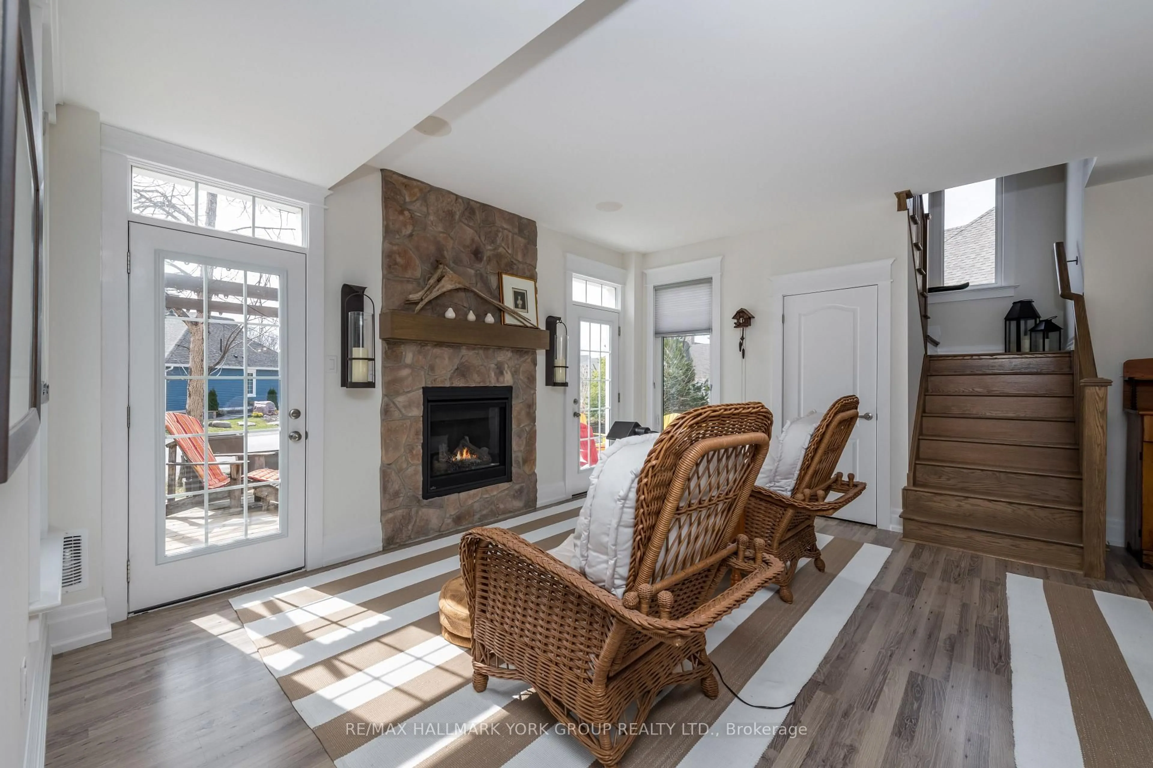 Living room with furniture, unknown for 20 Marina Village Dr, Georgian Bay Ontario L0K 1S0