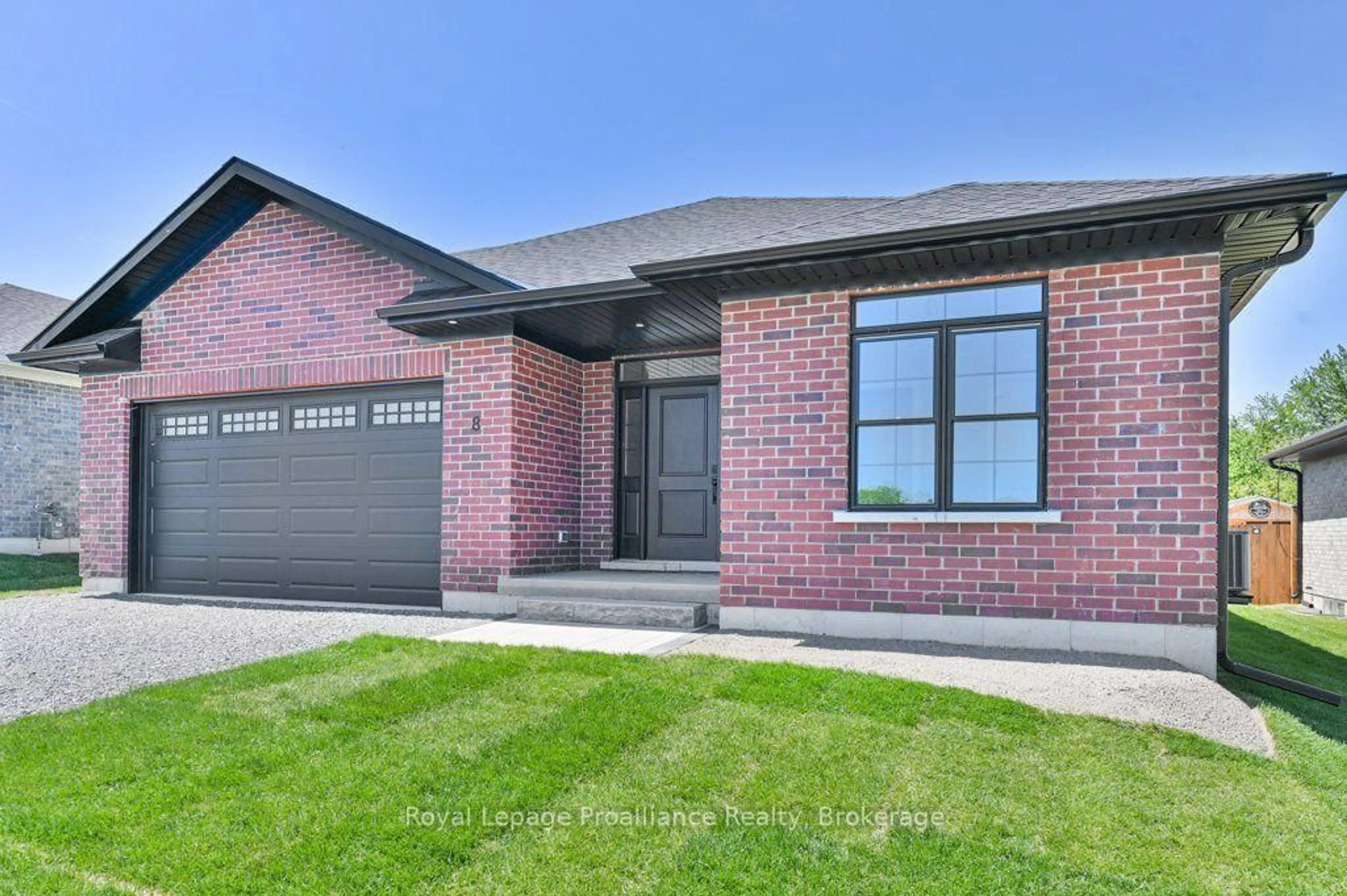 Home with brick exterior material, street for 8 Dunmor St, Stirling Ontario K0K 3E0