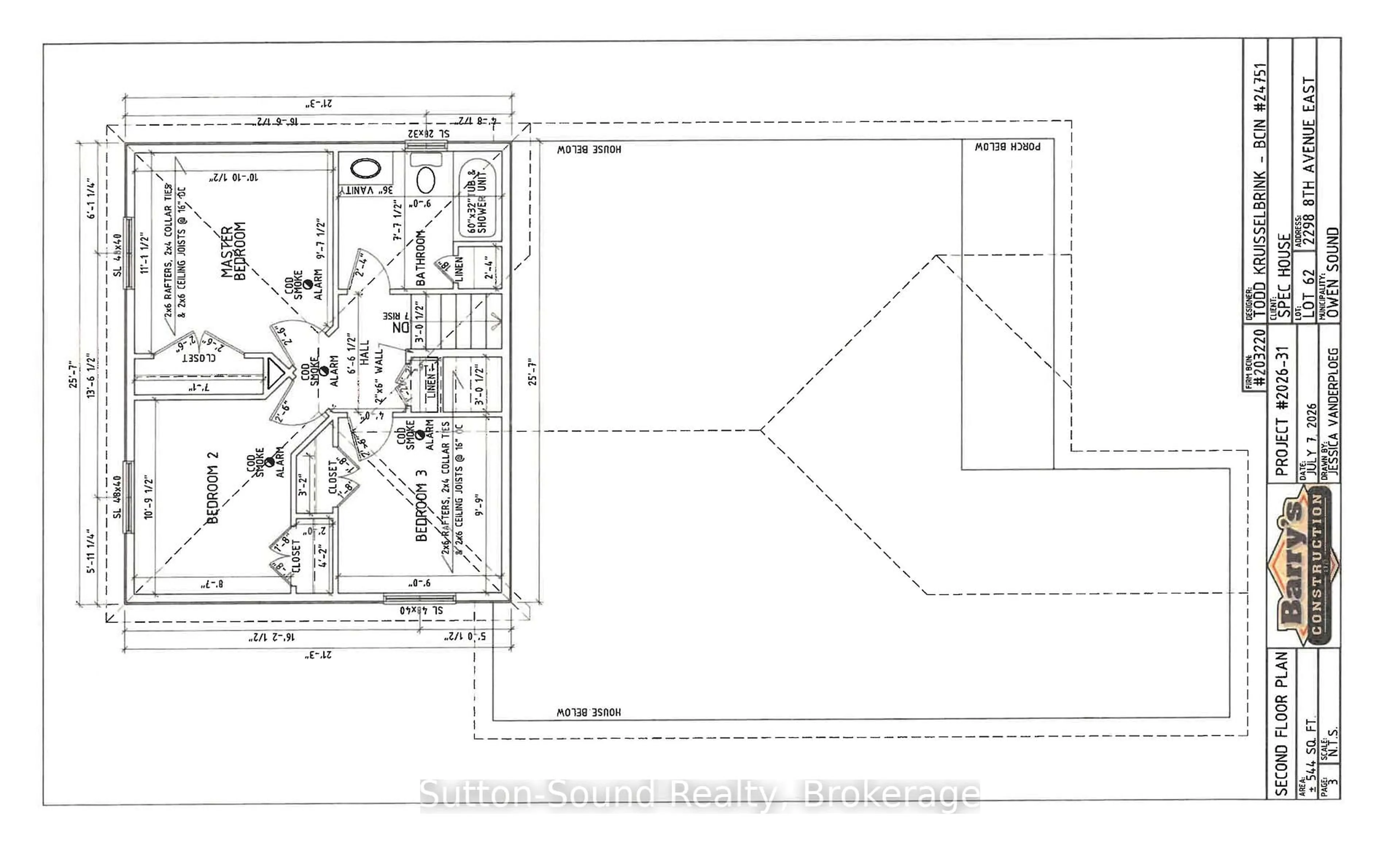 Floor plan for 2298 8th Ave, Owen Sound Ontario N4K 6X1