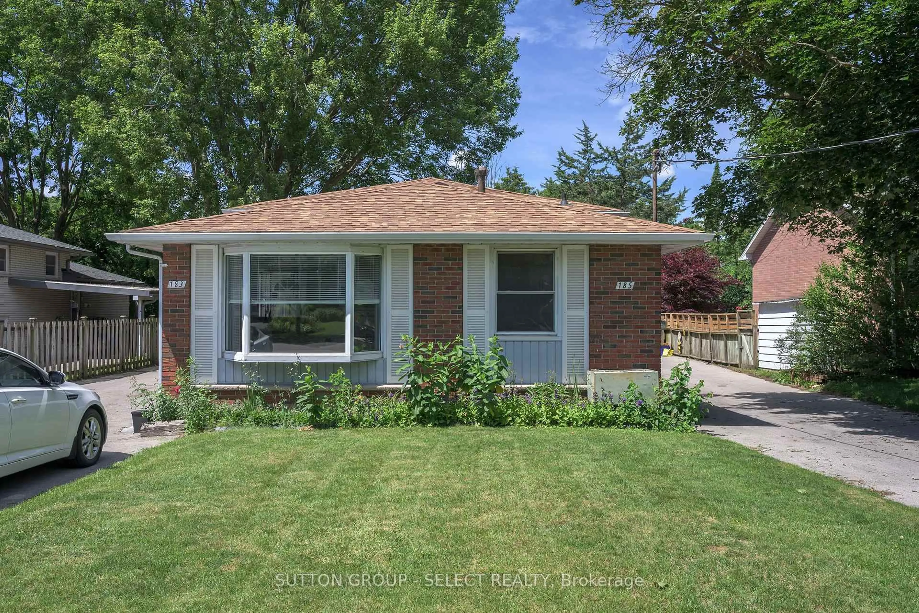 Home with brick exterior material, street for 183-185 VANCOUVER St, London East Ontario N5Z 4R5