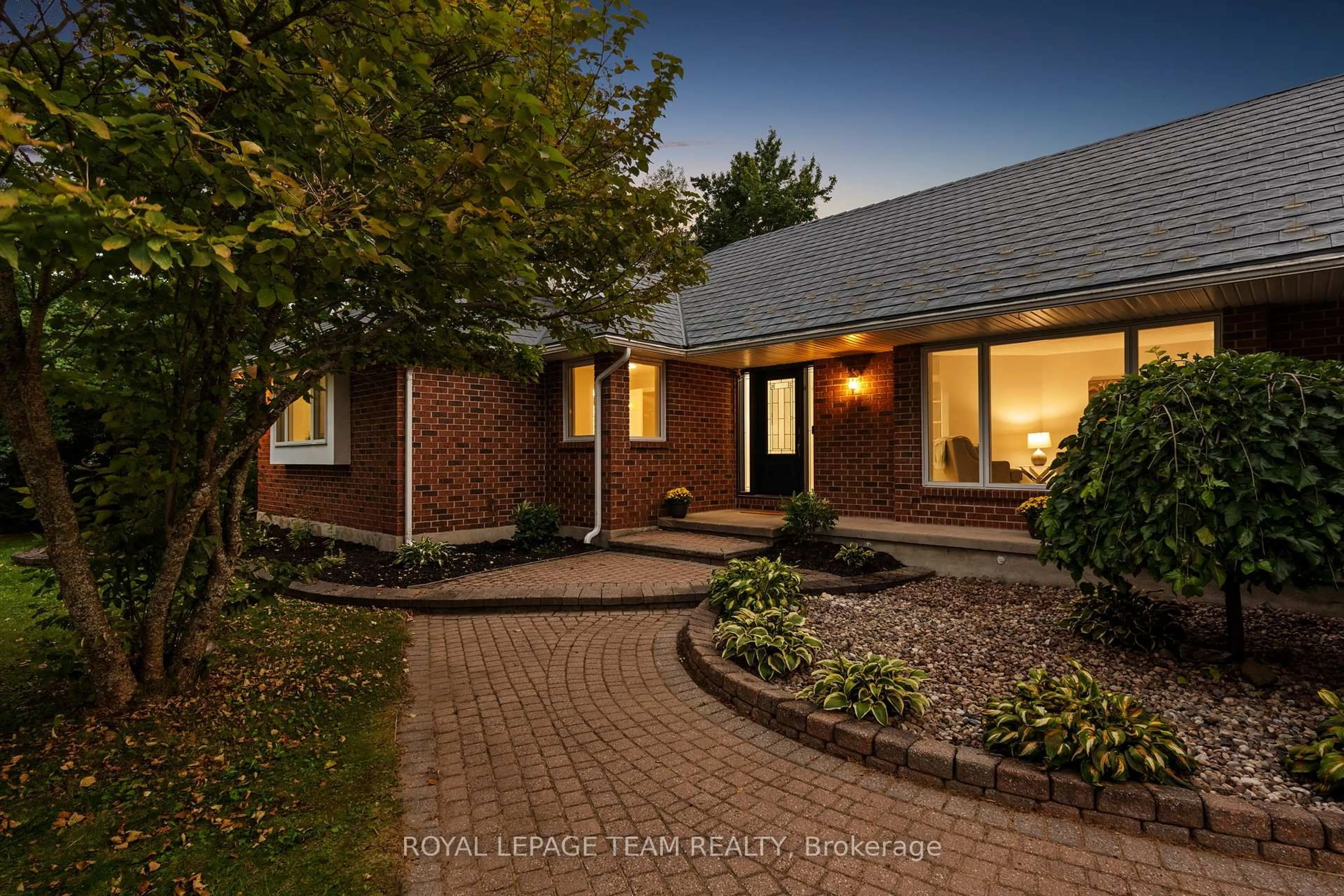Home with brick exterior material, street for 3378 Bramble Lane, Osgoode Ontario K0A 2W0