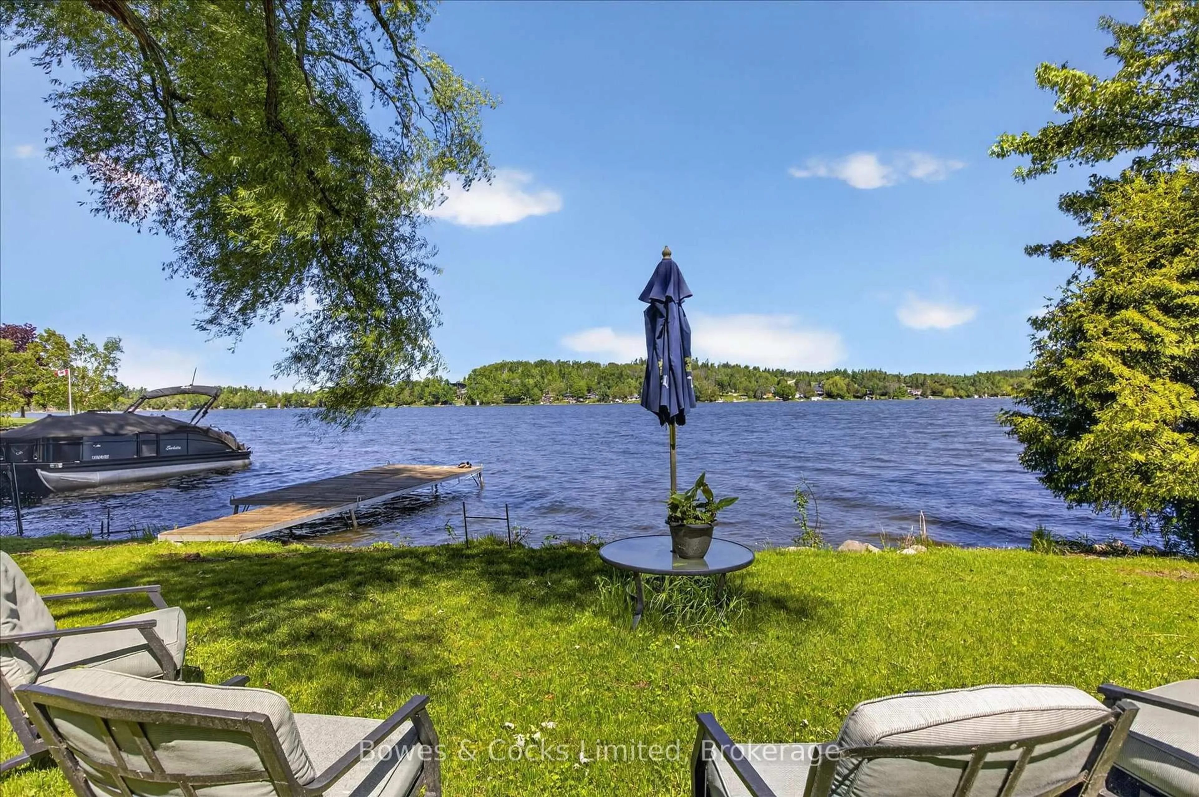 Patio, water/lake/river/ocean view for 122 Maryland Dr, Selwyn Ontario K9J 0C5