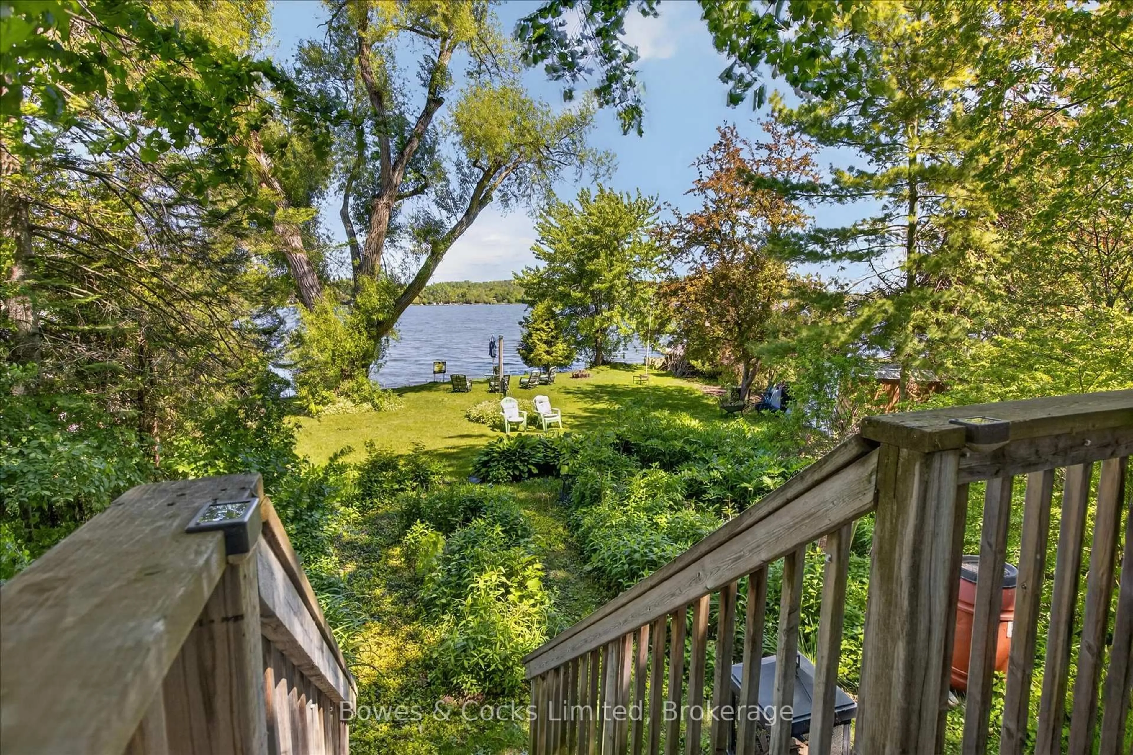 Patio, water/lake/river/ocean view for 122 Maryland Dr, Selwyn Ontario K9J 0C5