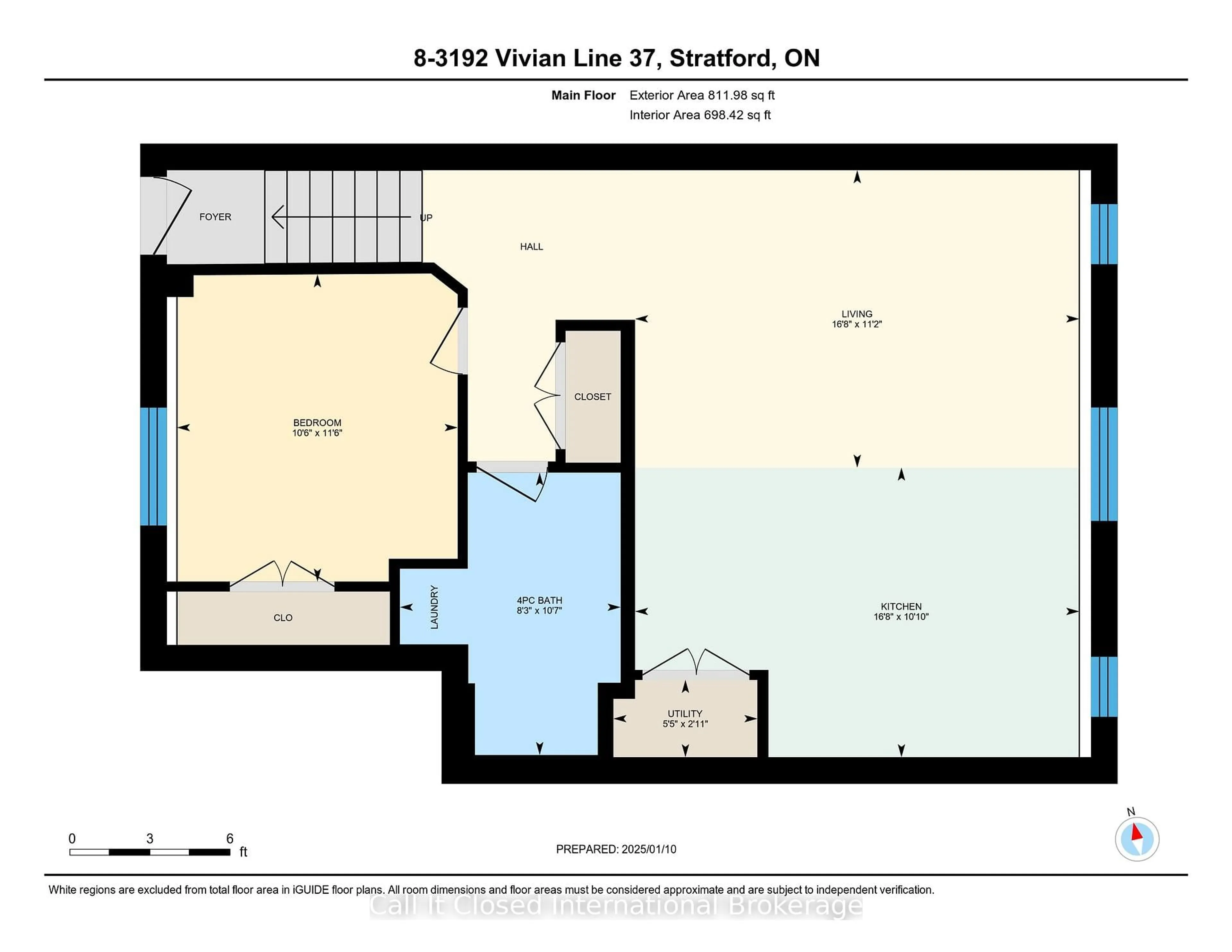 Floor plan for 3192 VIVIAN LINE 37 Line #8, Stratford Ontario N5A 0J8