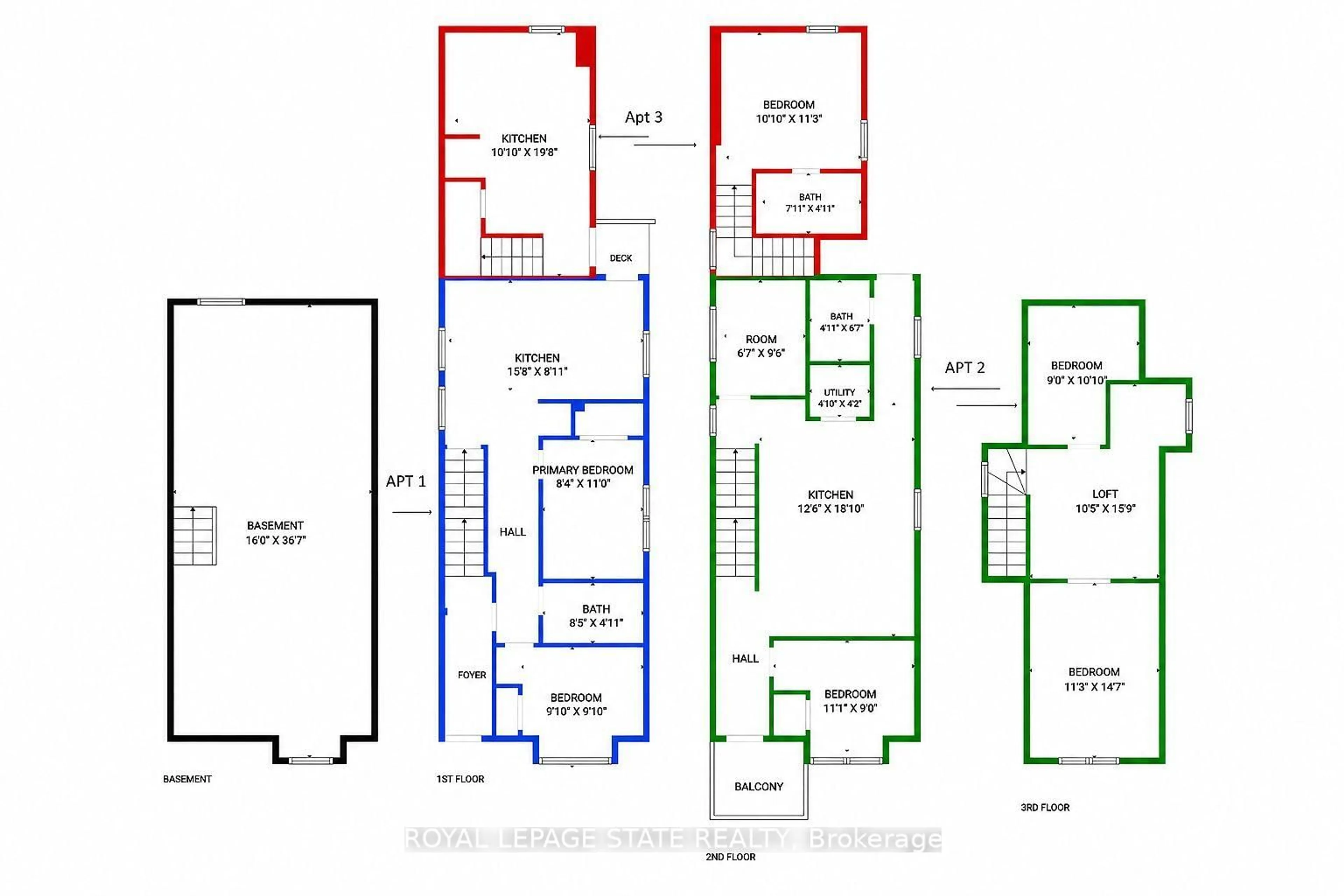 Floor plan for 60 William St, Hamilton Ontario L8L 5T7