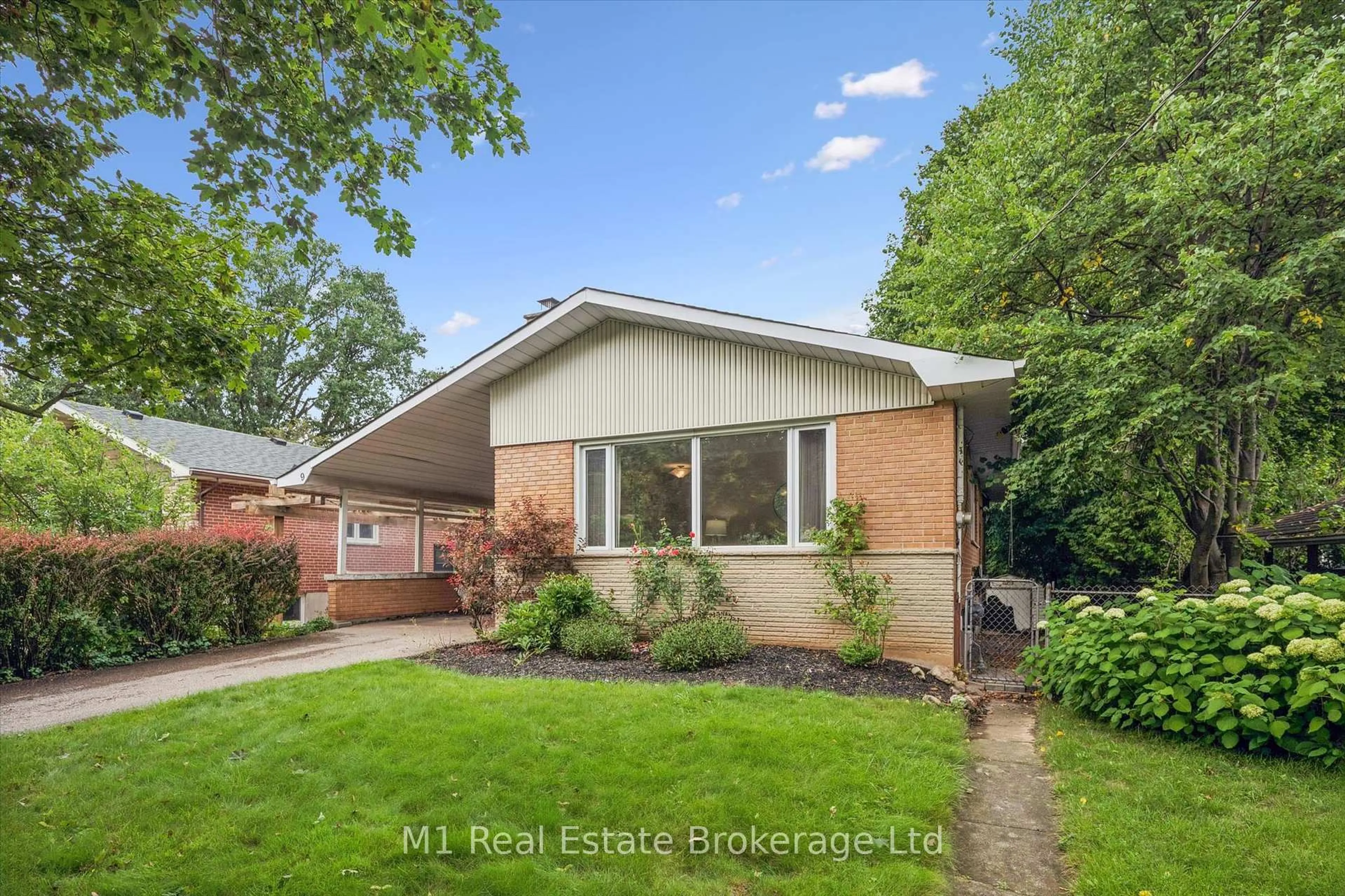 Home with brick exterior material, street for 9 Cedar St, Guelph Ontario N1G 1B9
