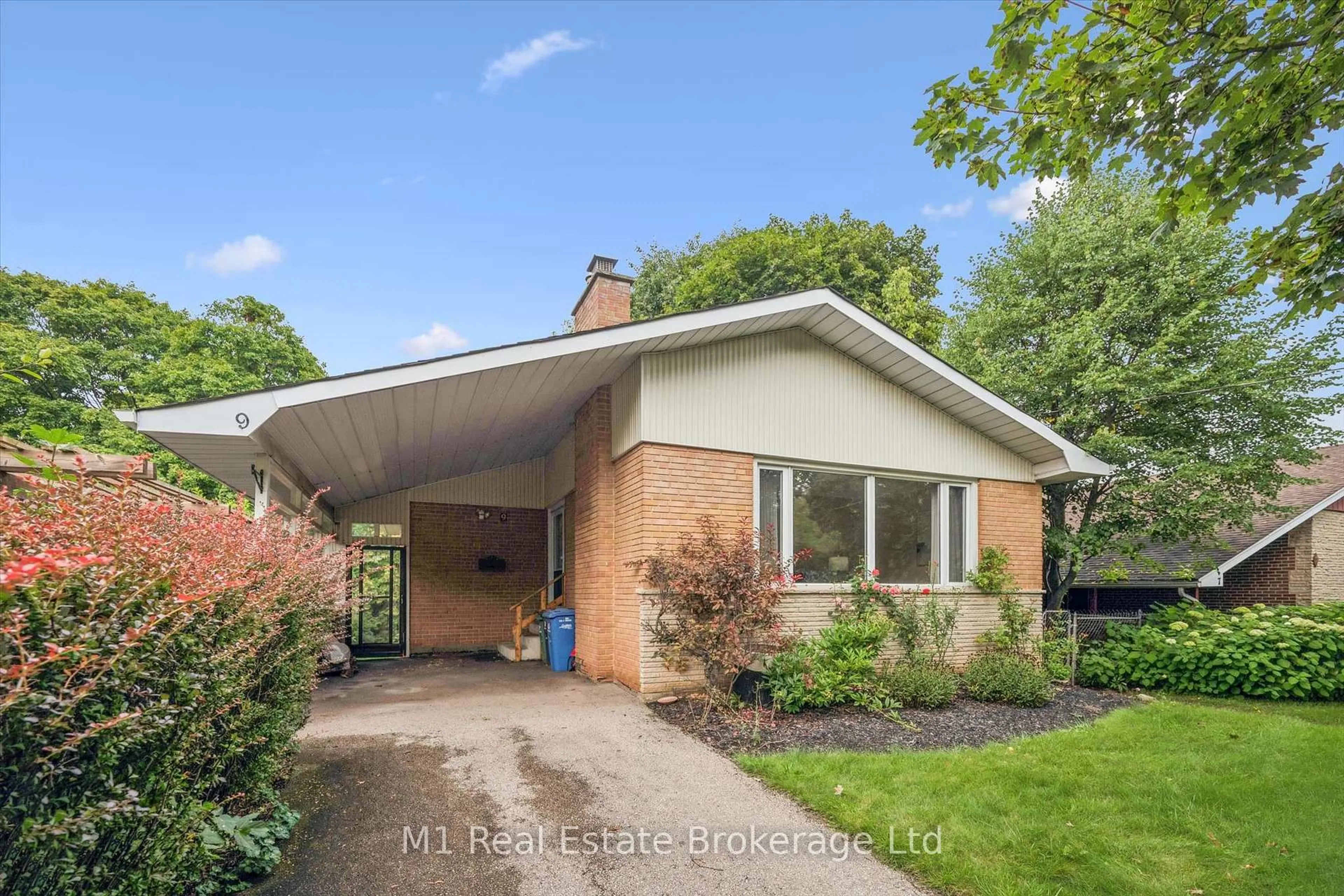Home with brick exterior material, street for 9 Cedar St, Guelph Ontario N1G 1B9