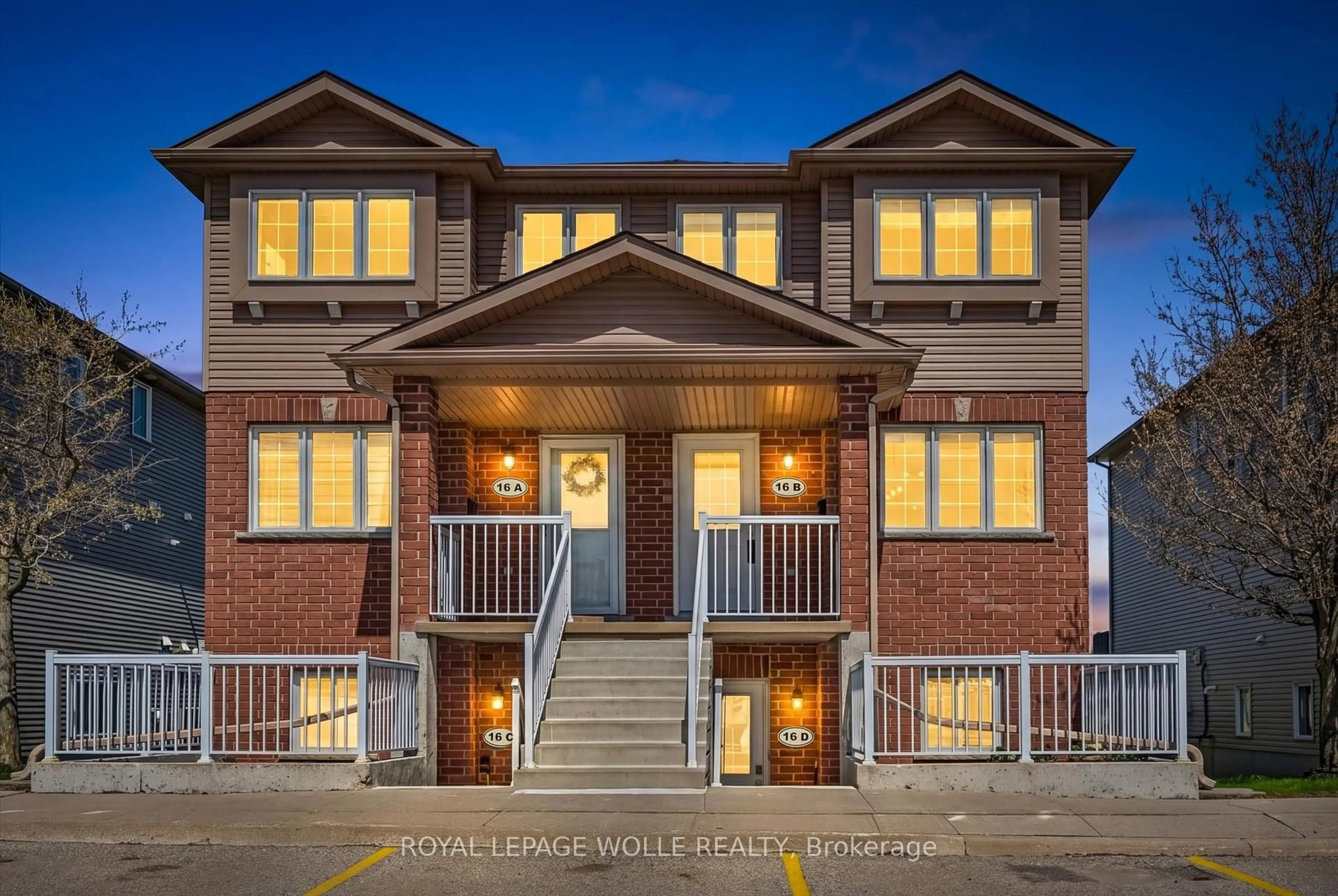Home with brick exterior material, street for 50 Howe Dr #16B, Kitchener Ontario N2E 1J4