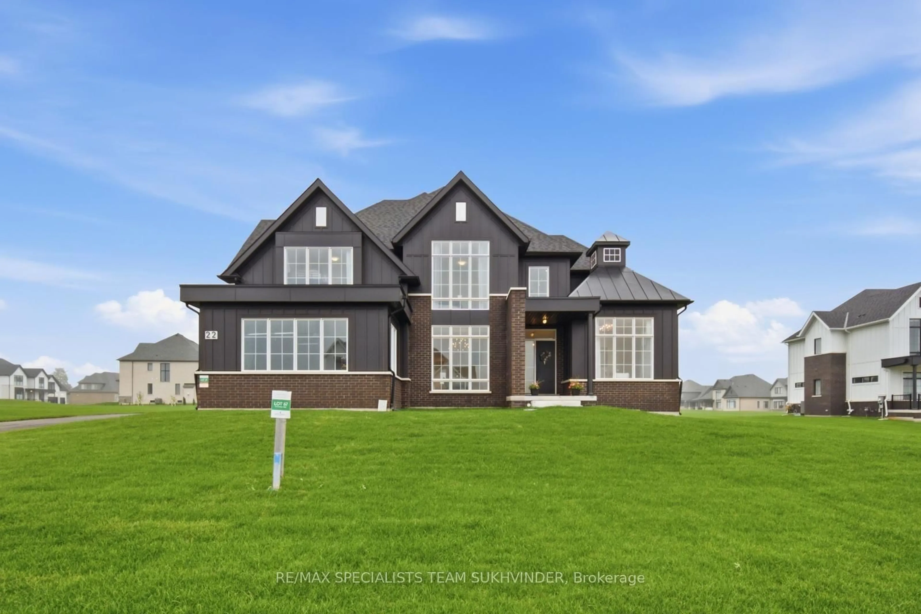 Home with brick exterior material, unknown for 22 Ewing Way, Amaranth Ontario L9W 5G9