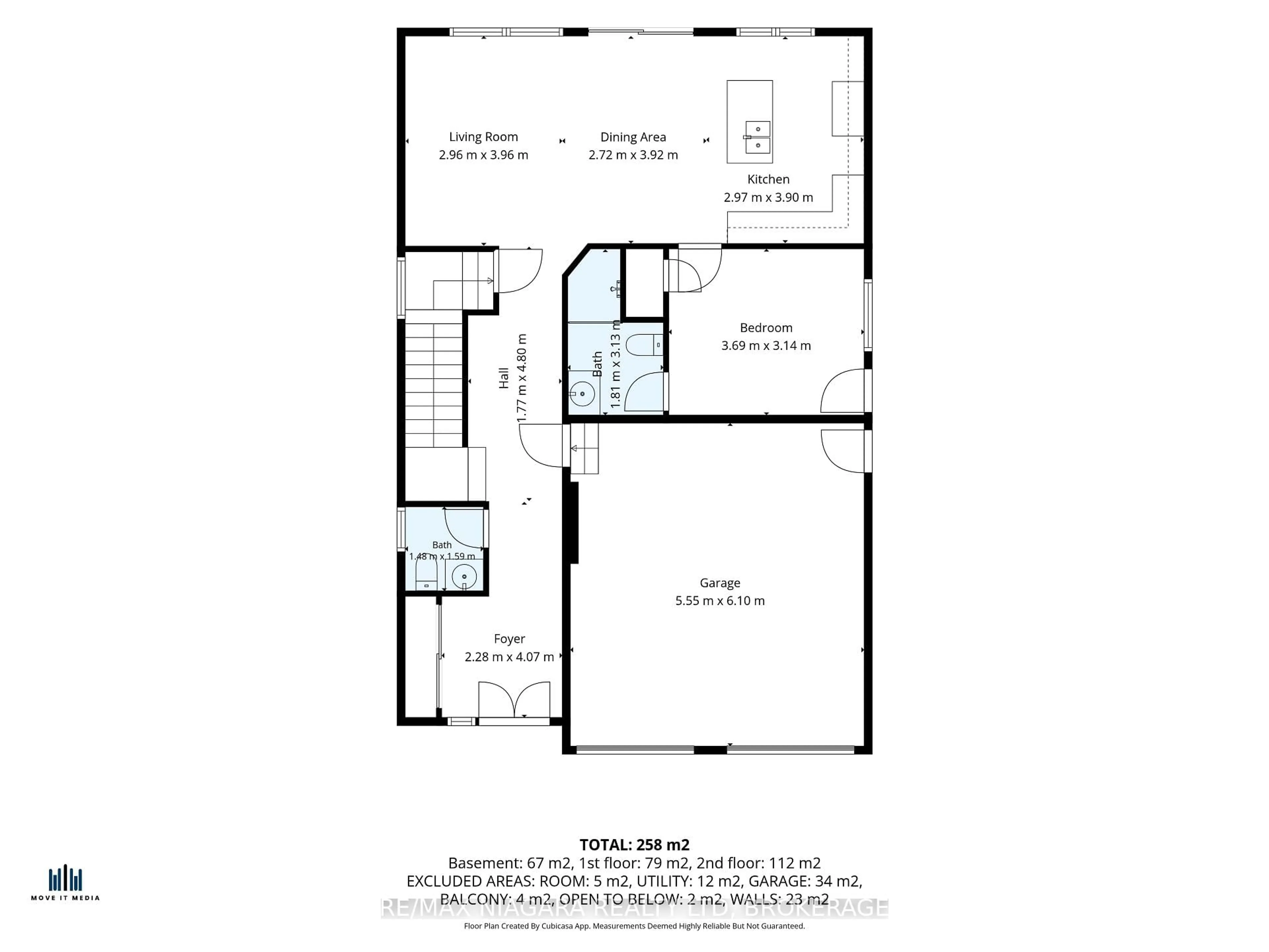 Floor plan for 226 Wellandvale Dr, Welland Ontario L3C 7C7