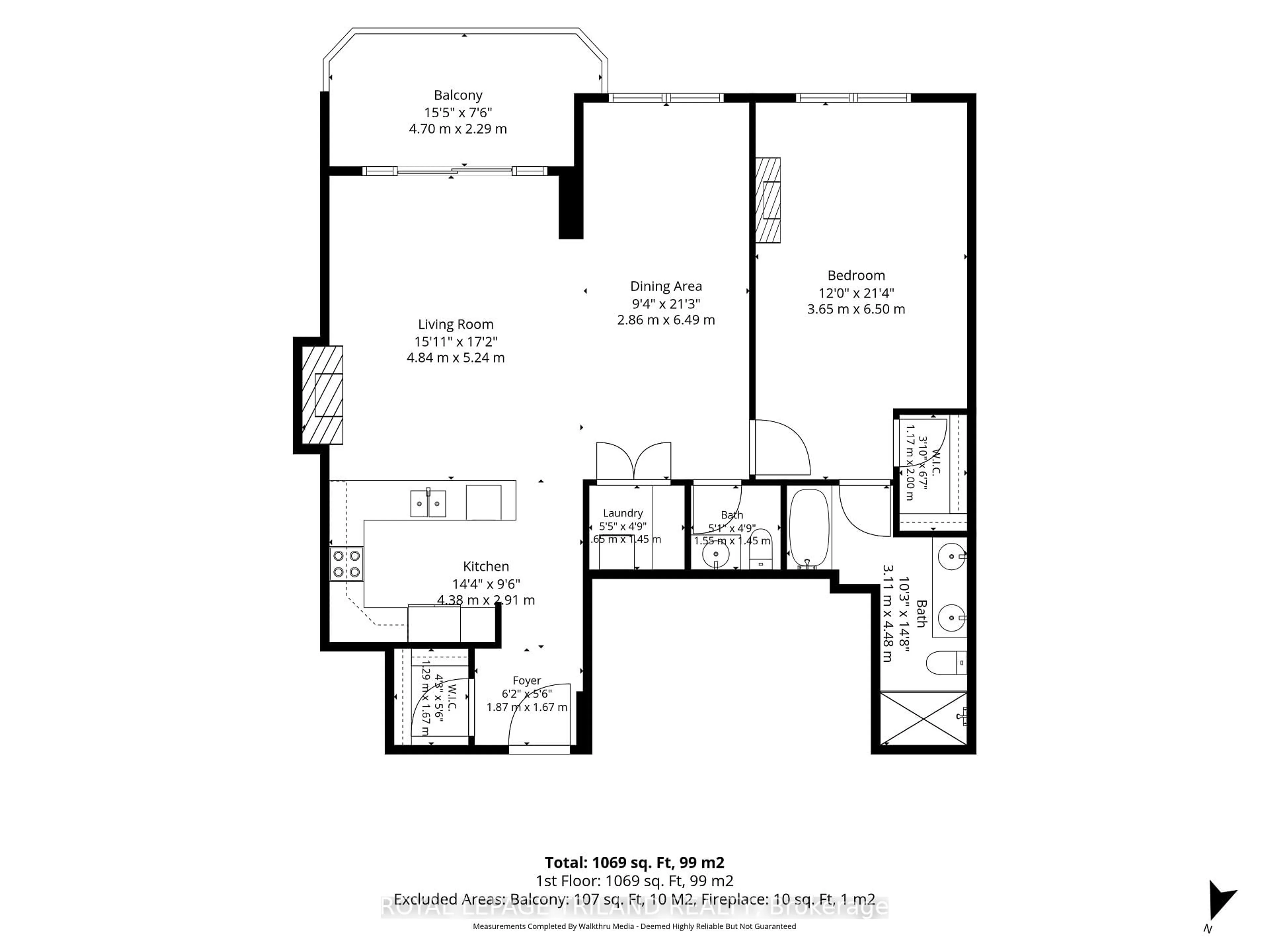 Floor plan for 1030 Coronation Dr #1408, London North Ontario N6G 0G5