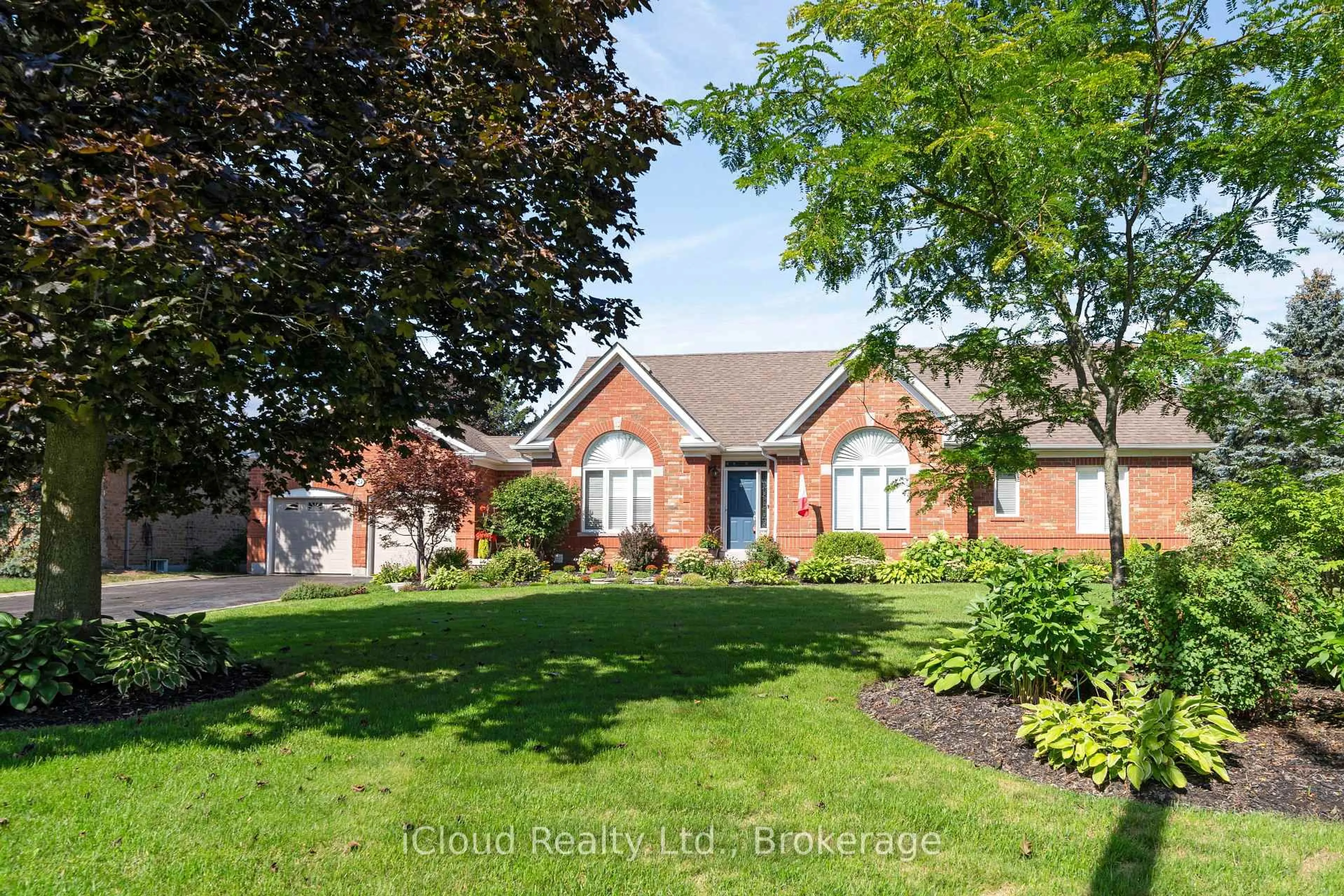 Home with brick exterior material, street for 24 McCullogh Dr, Erin Ontario N0B 1T0