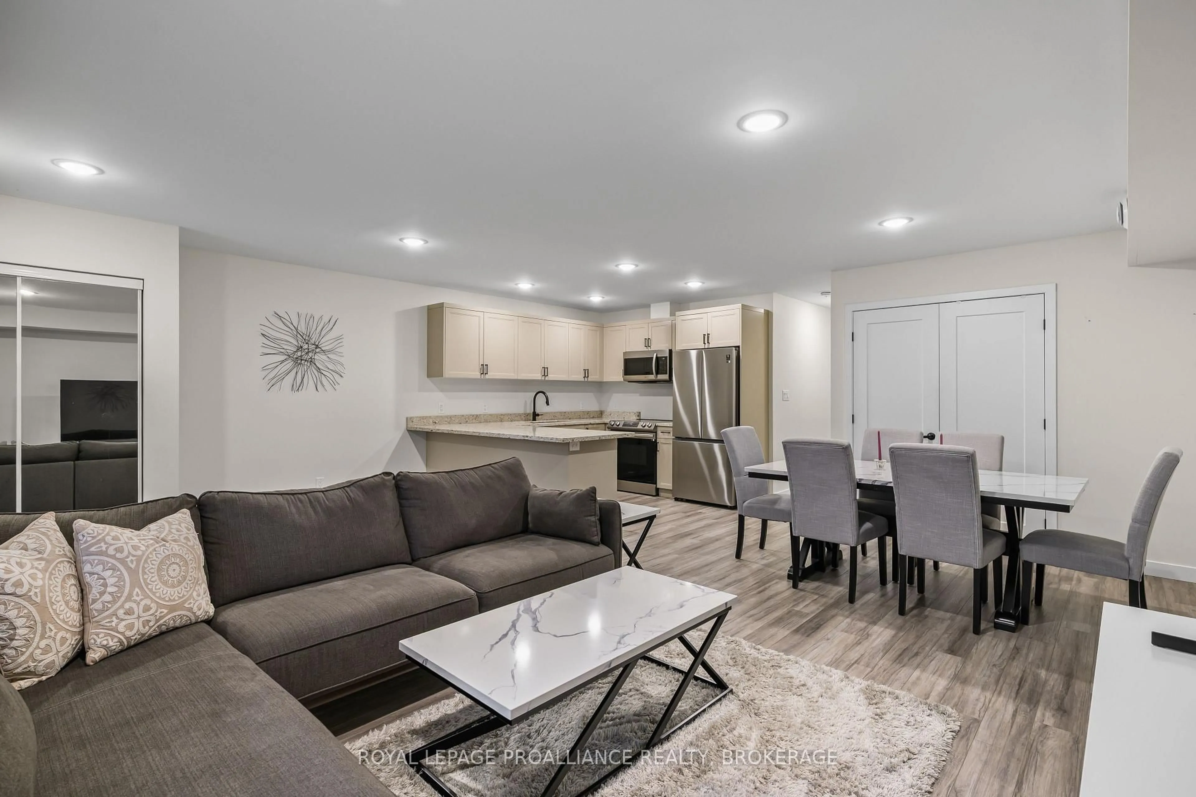 Living room with furniture, unknown for 809 Development Dr #105, Kingston Ontario K7M 0J4