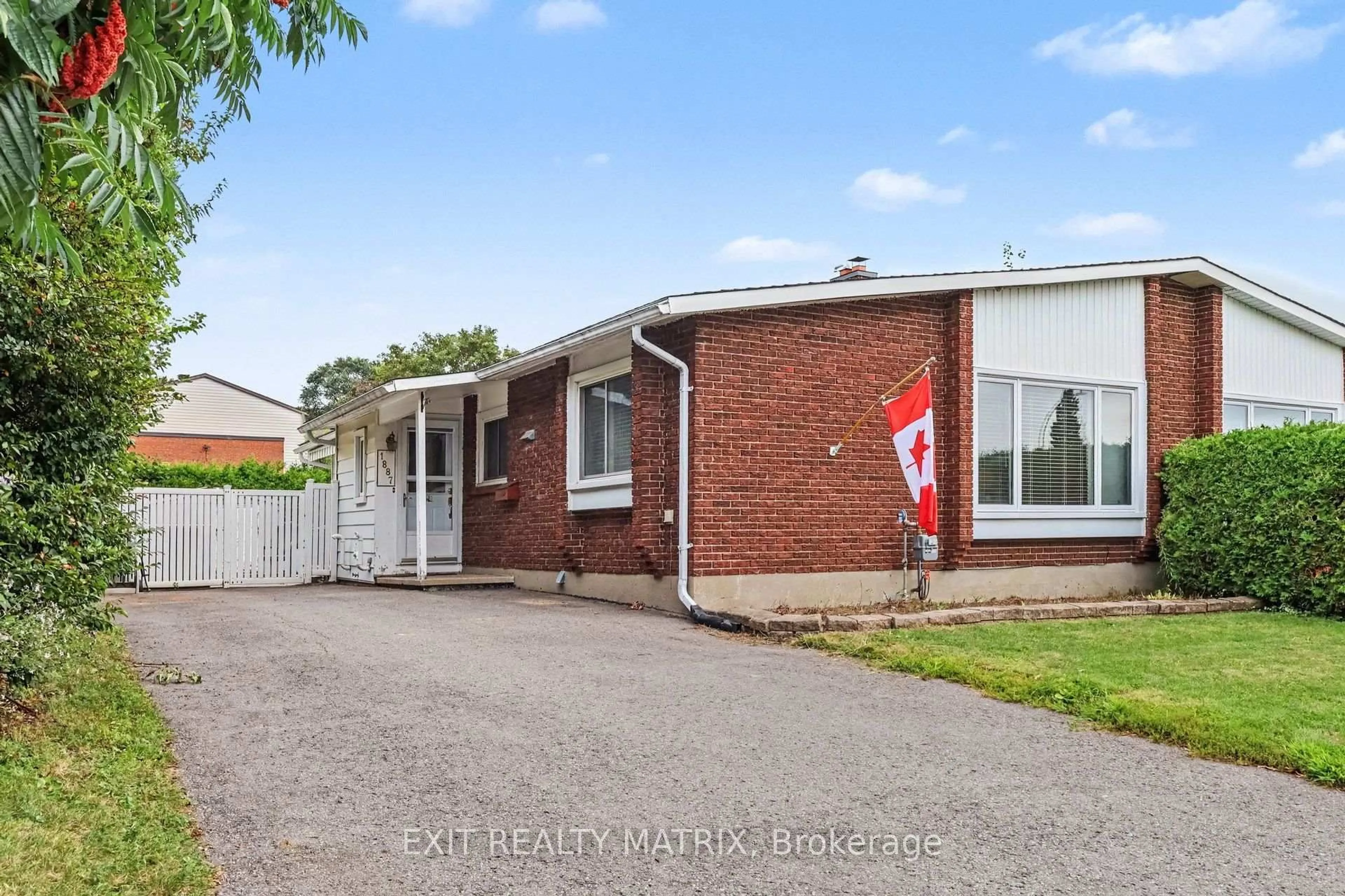 Home with brick exterior material, street for 1887 Elmridge Dr, Ottawa Ontario K1J 8G7
