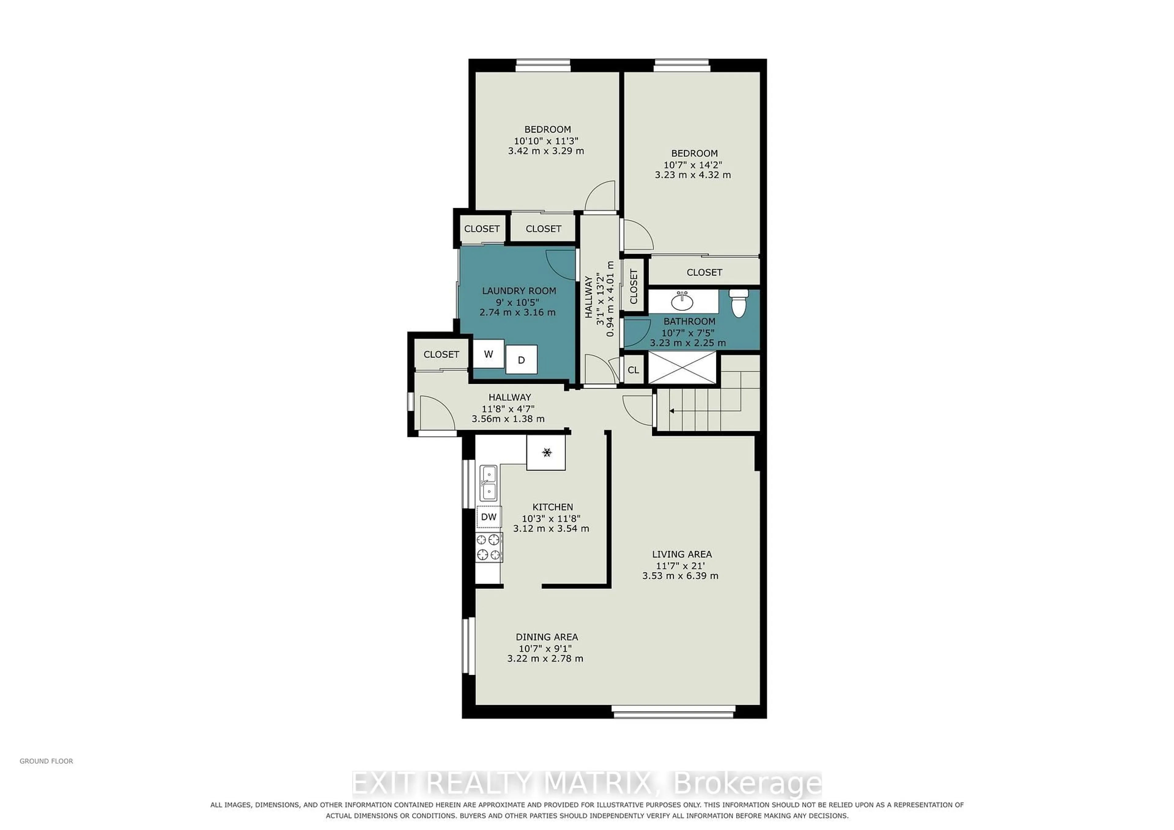 Floor plan for 1887 Elmridge Dr, Ottawa Ontario K1J 8G7