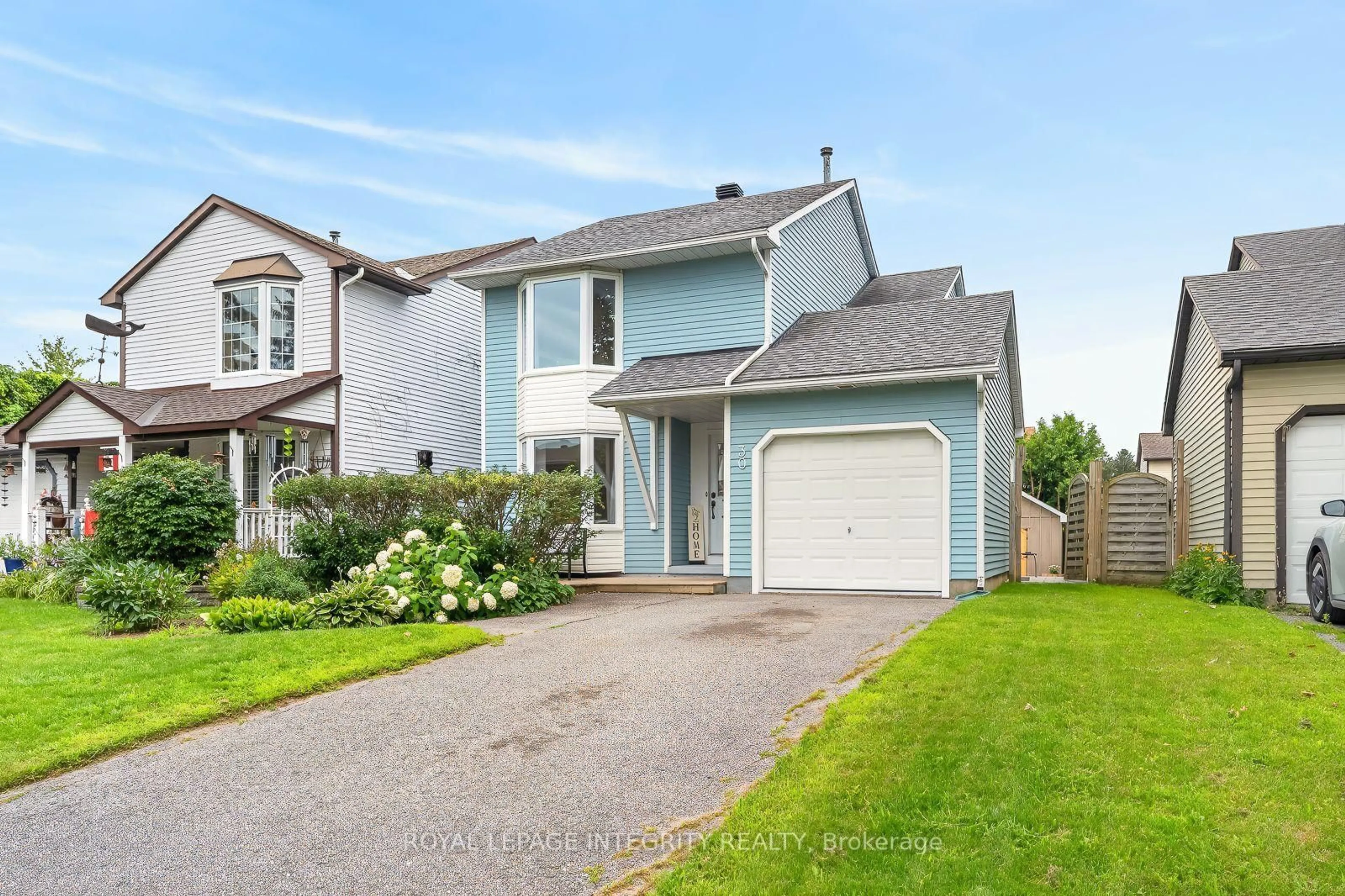 Home with vinyl exterior material, street for 30 Sumner St, Kanata Ontario K2L 2J9
