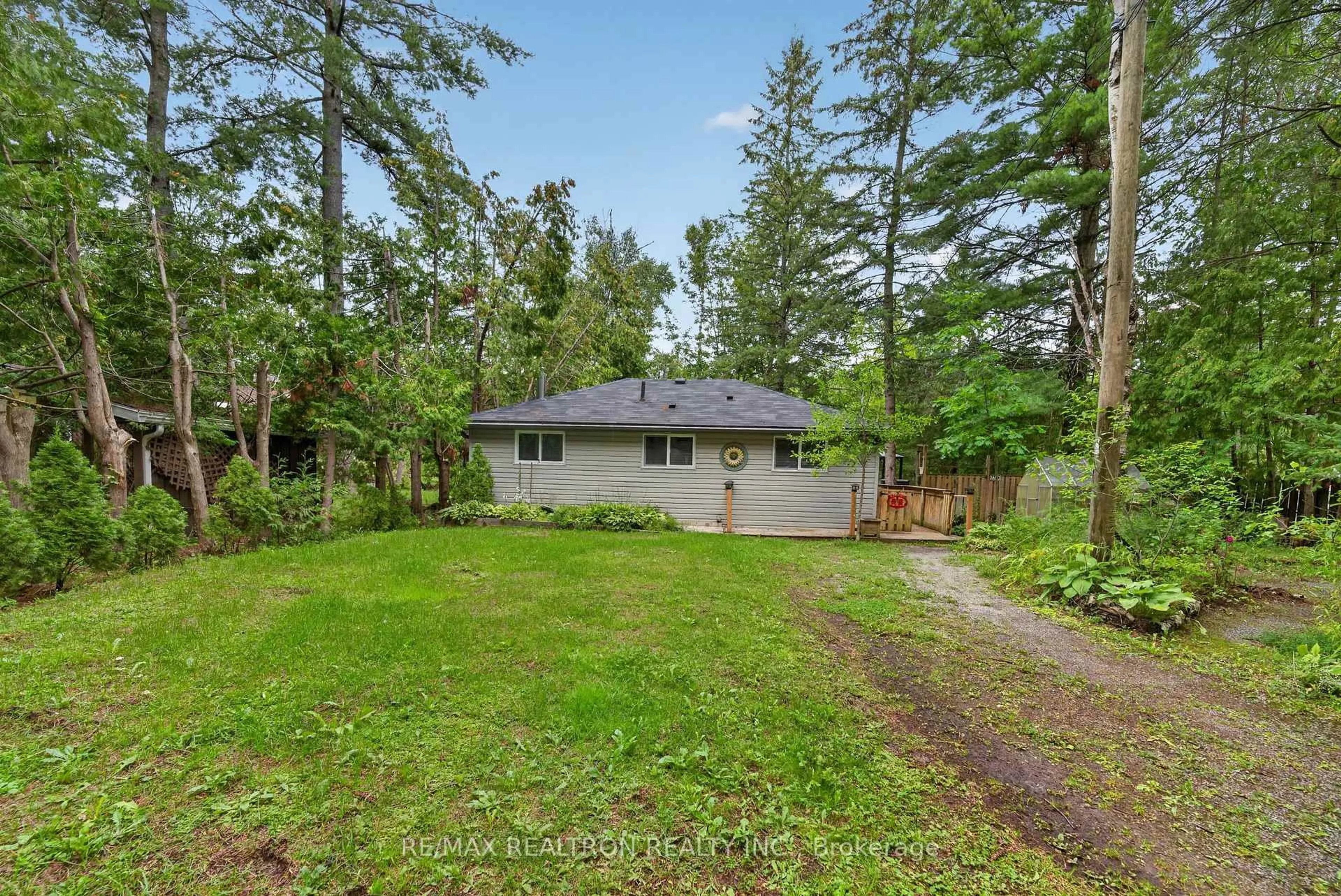 A pic from outside/outdoor area/front of a property/back of a property/a pic from drone, forest/trees view for 179 Stanley Rd, Kawartha Lakes Ontario K0M 2T0