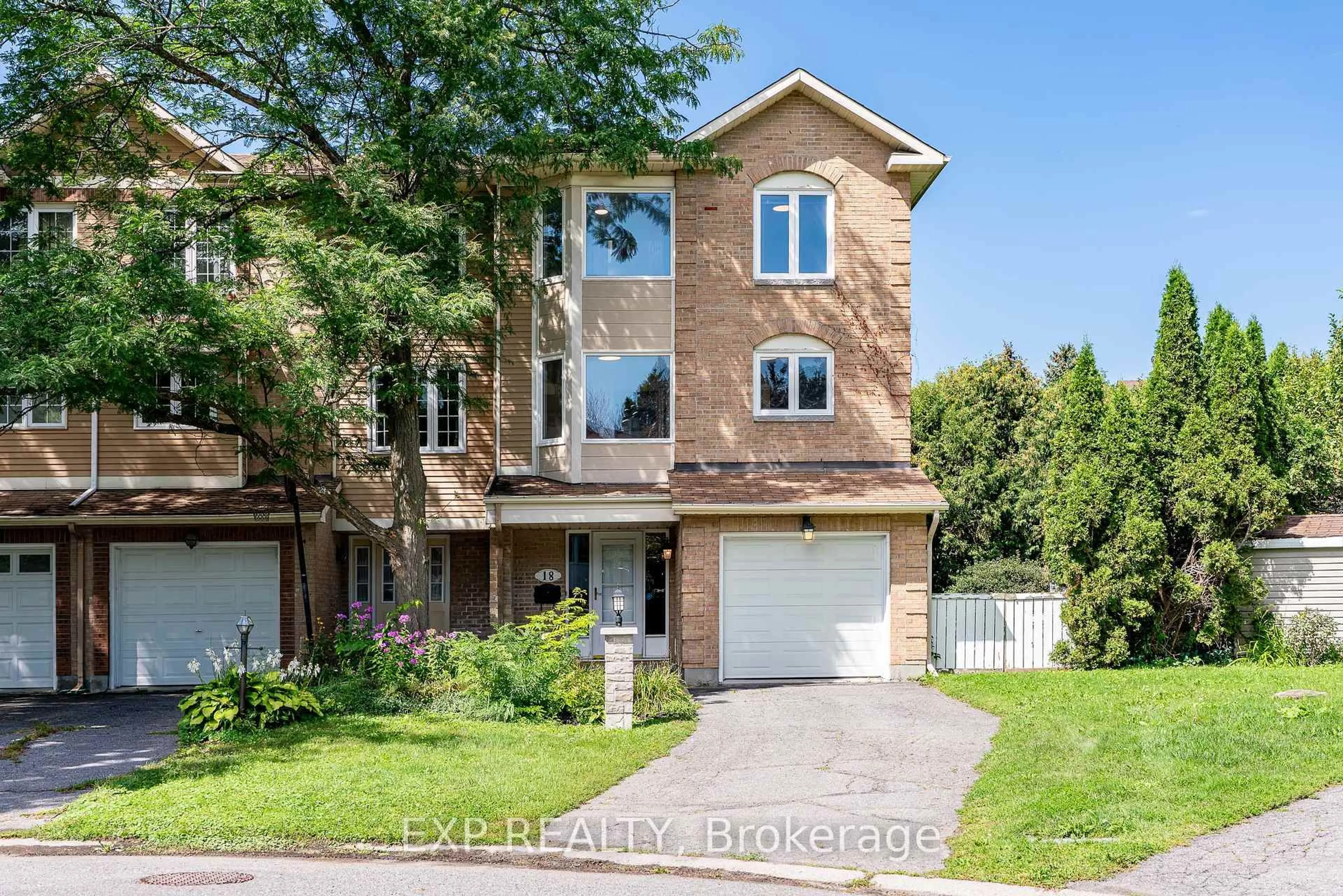 Home with brick exterior material, street for 18 Arbordale Cres, Ottawa Ontario K2G 5C6