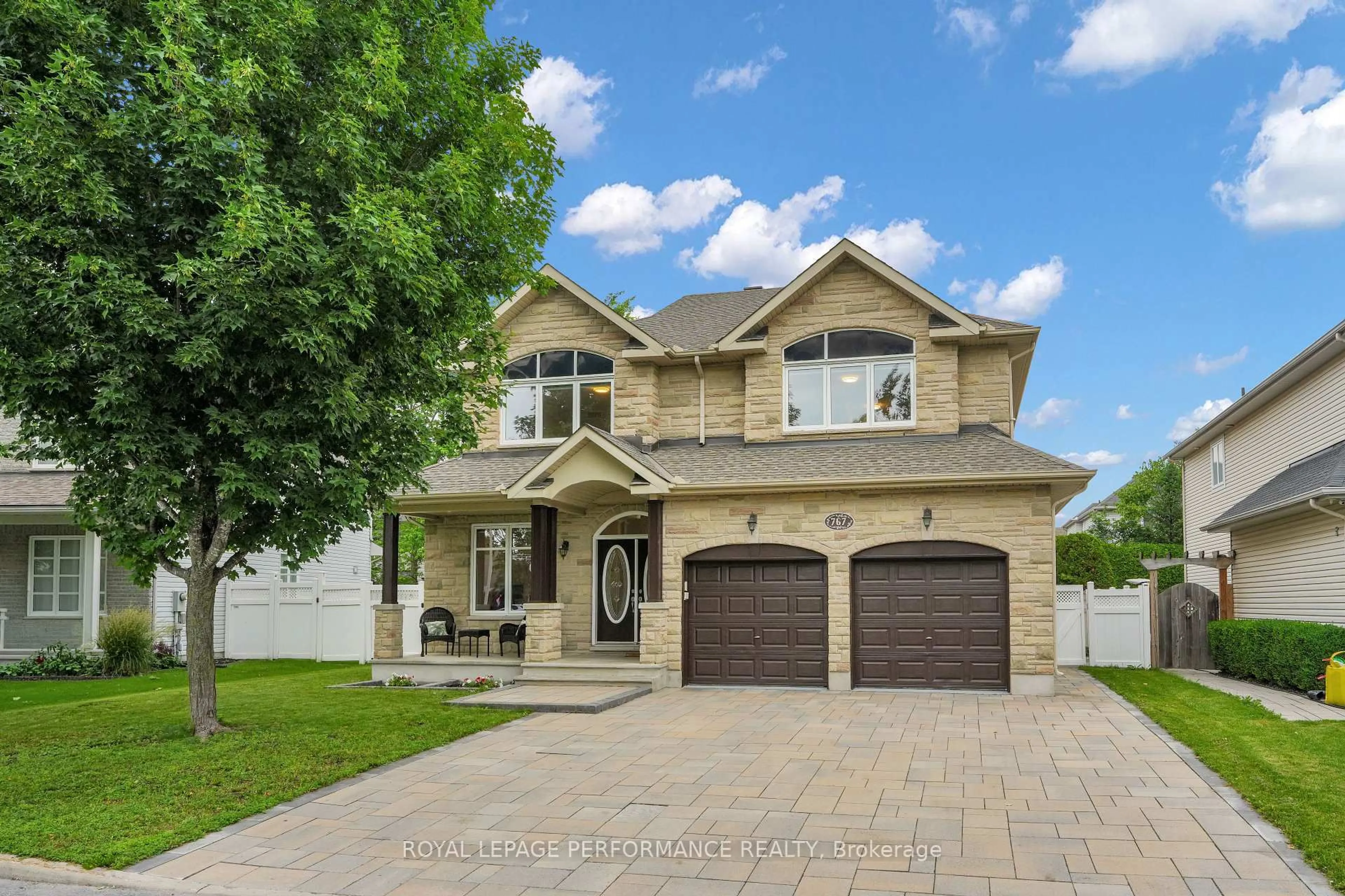 Home with brick exterior material, street for 767 Long Point Circ, Ottawa Ontario K1T 4H5