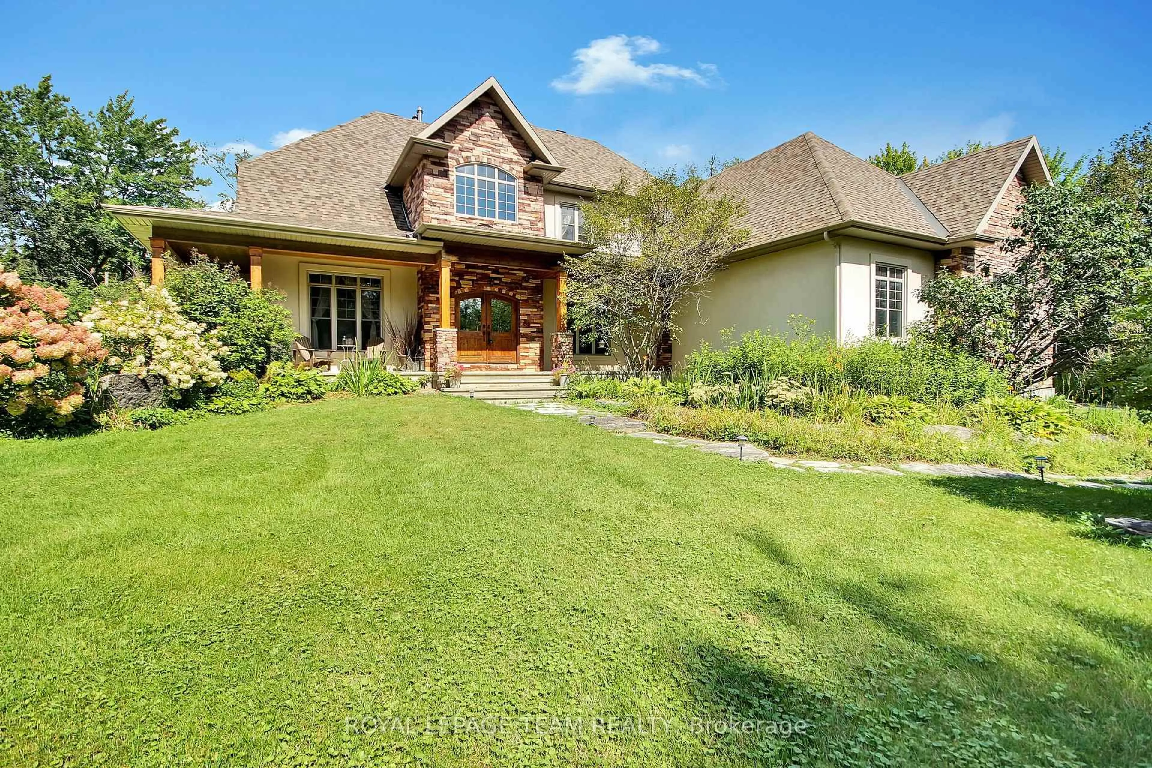 Home with brick exterior material, water/lake/river/ocean view for 1671 Reindeer Way, Ottawa Ontario K4P 0A2