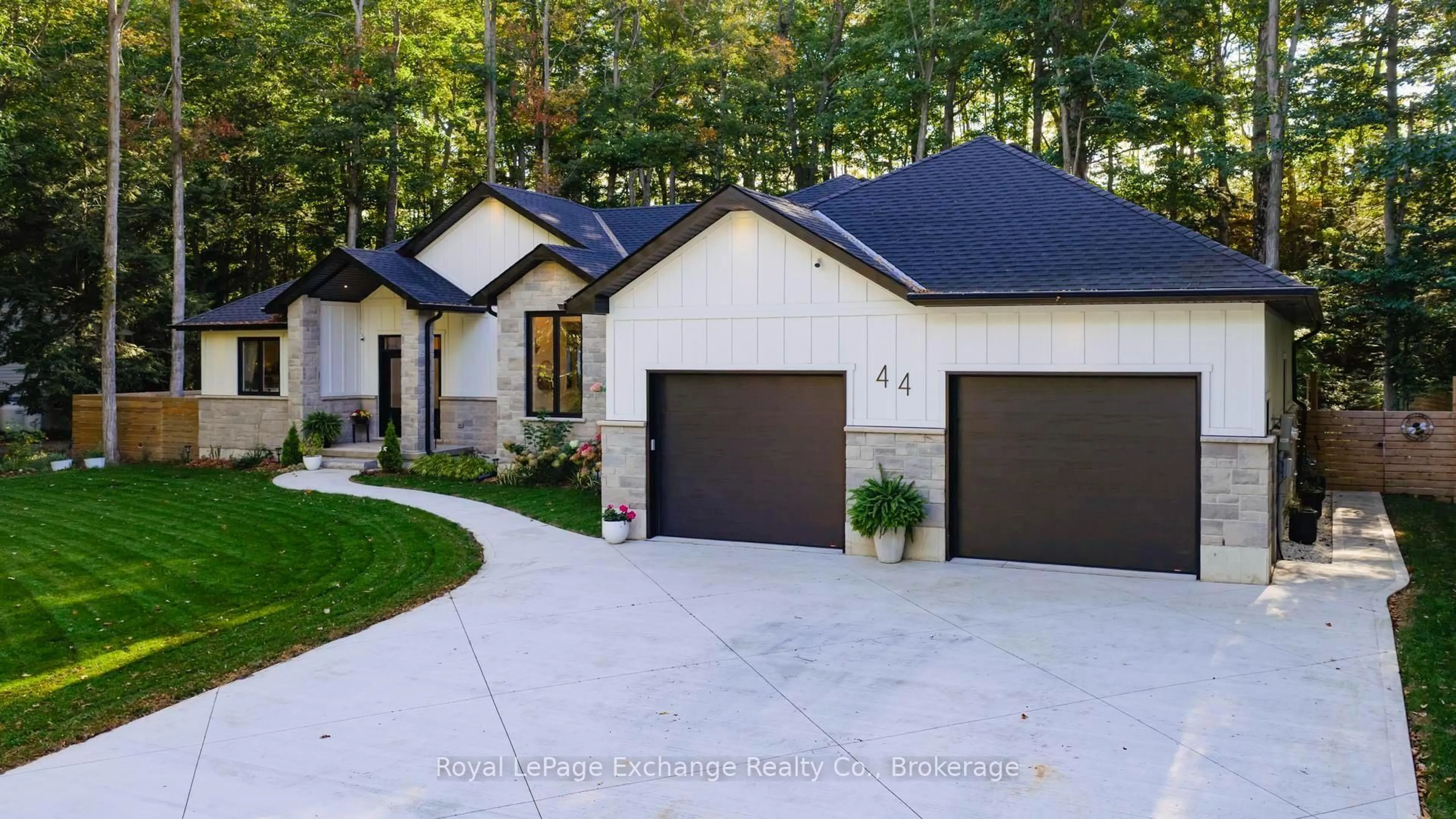 Home with brick exterior material, street for 44 Blairs Tr, Huron-Kinloss Ontario N2Z 0B3