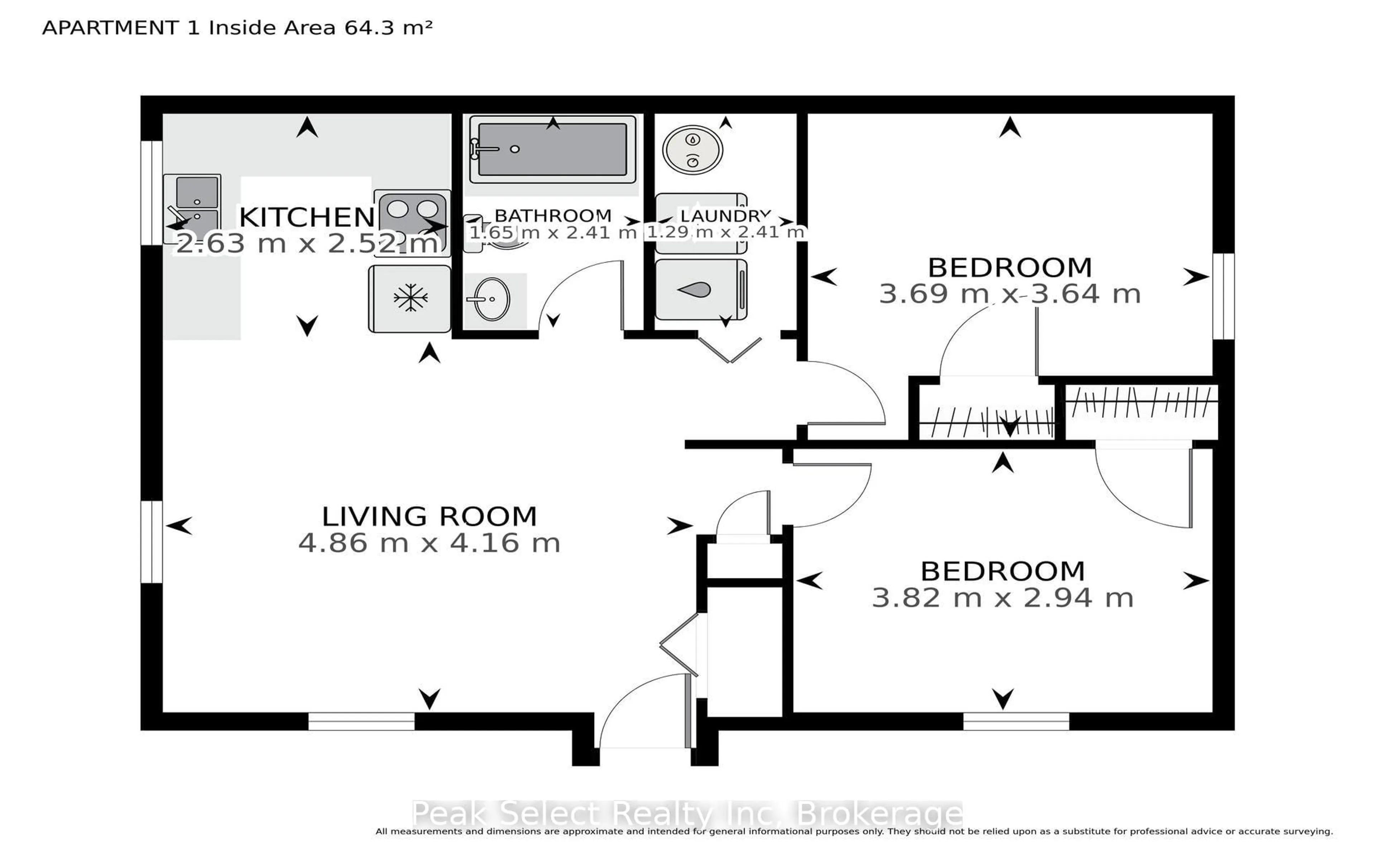 Floor plan for 32 Victoria St, South Huron Ontario N0M 1S2
