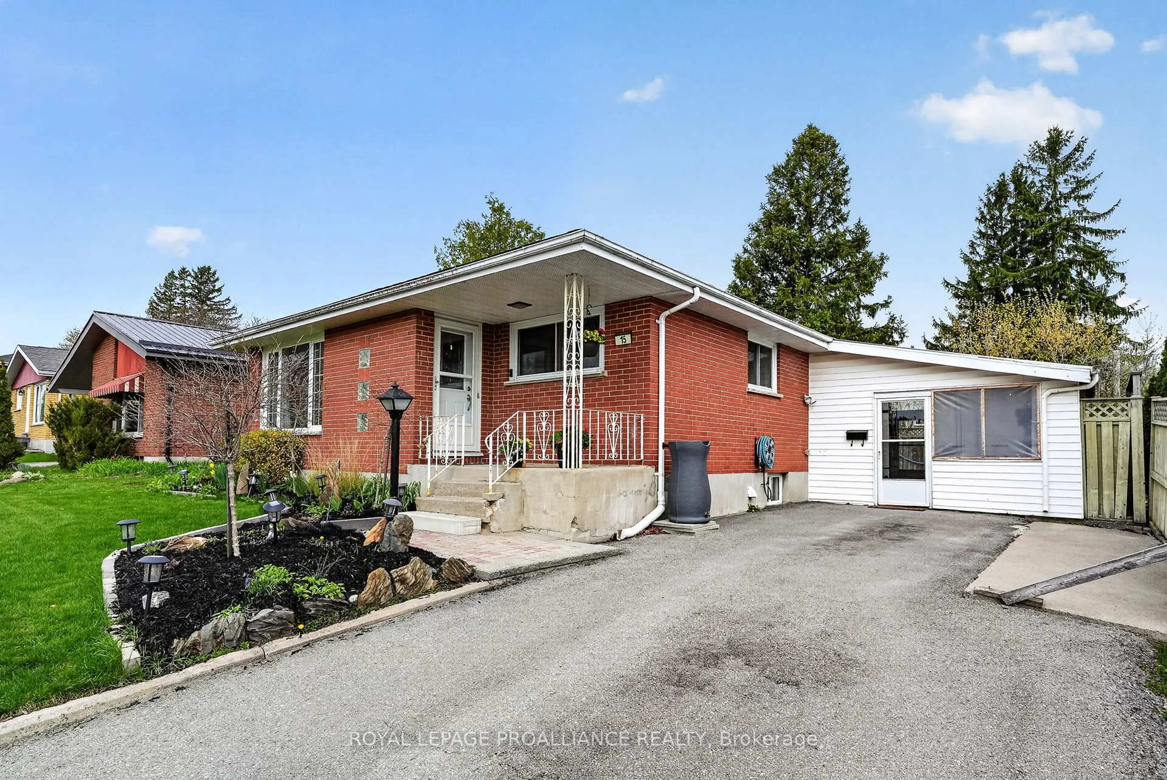 Home with brick exterior material, street for 15 Gearin St, Quinte West Ontario K8V 3Y2