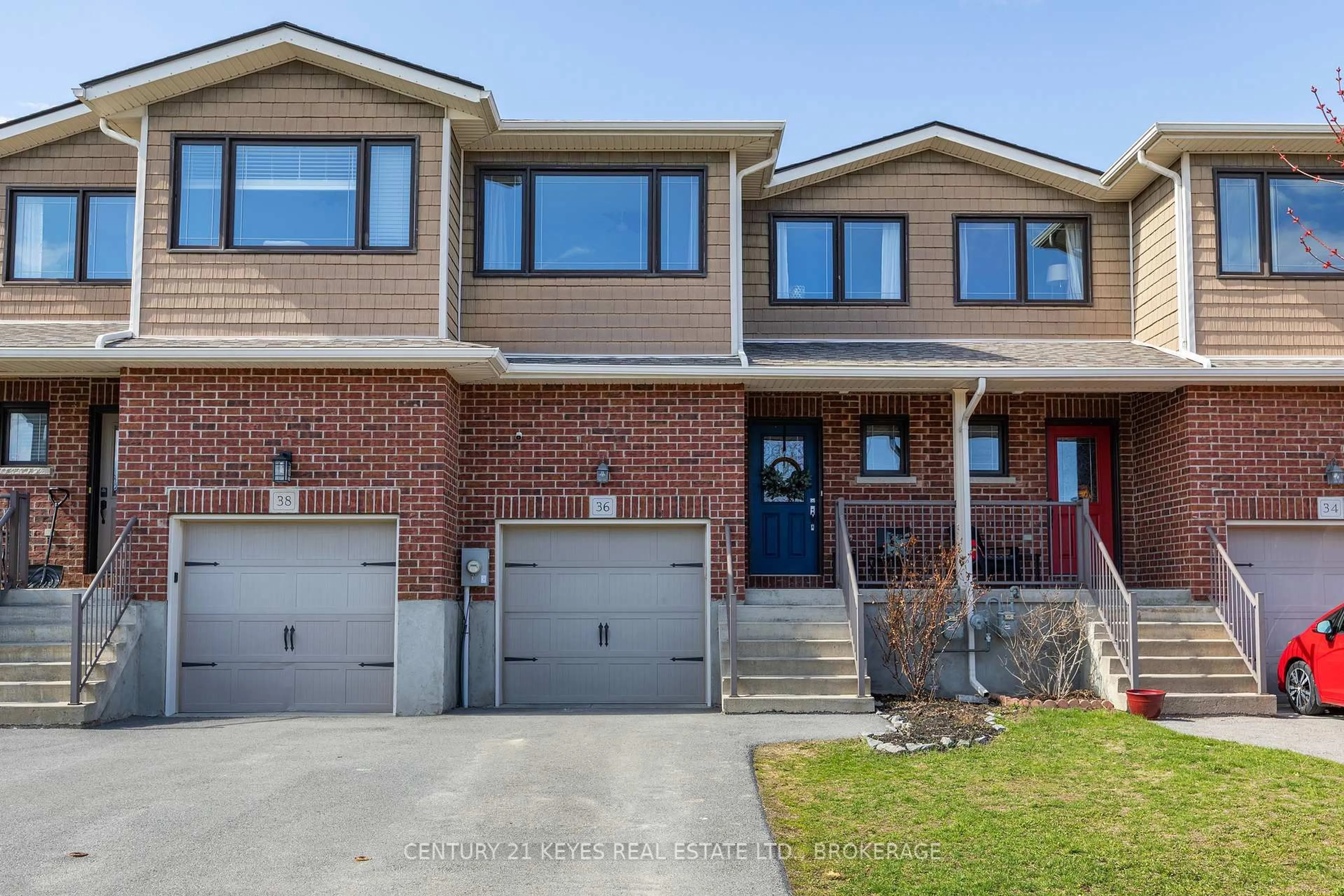 Home with brick exterior material, street for 36 Amherst Dr, Amherstview Ontario K7N 0B2