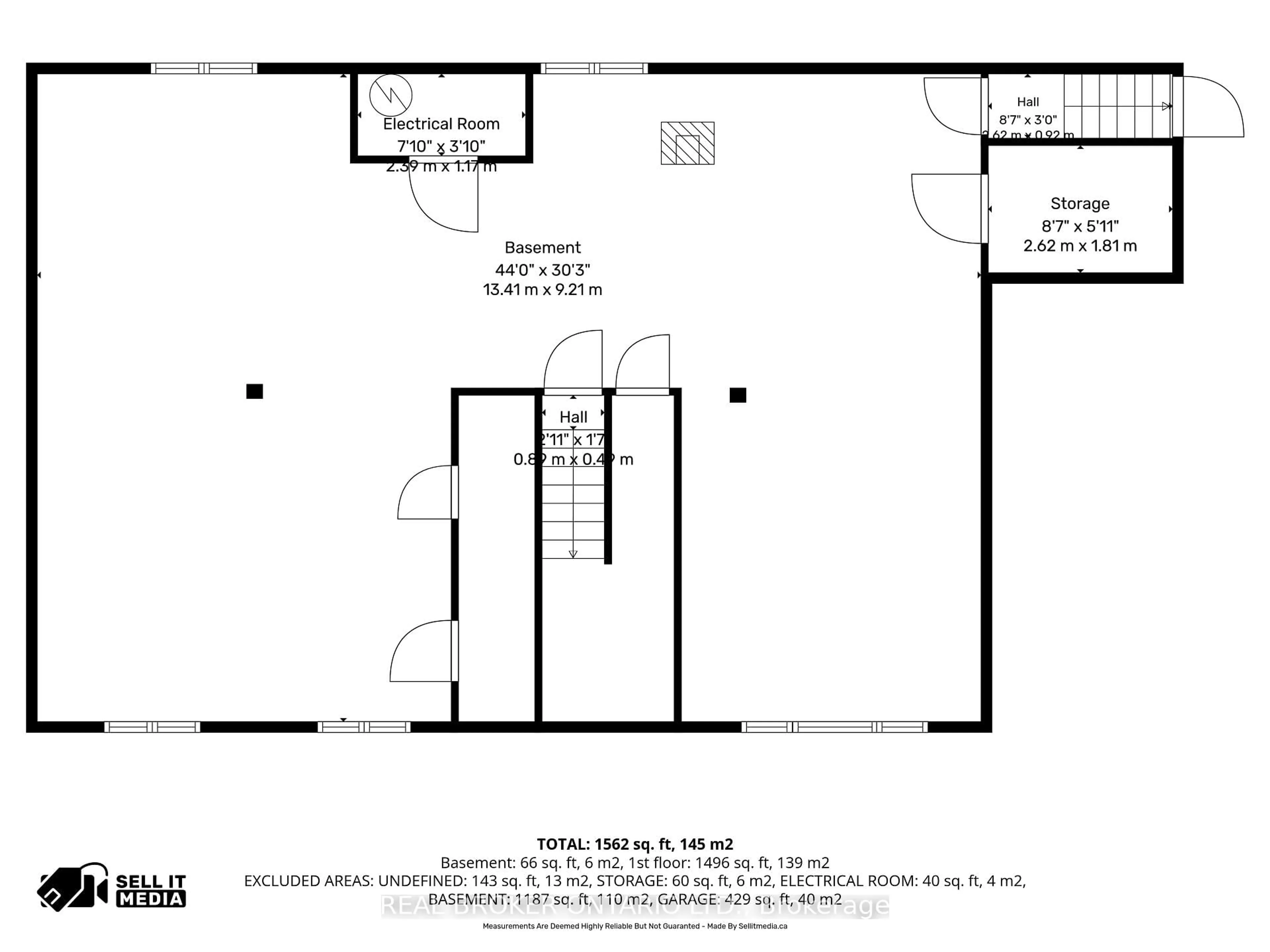 Floor plan for 550 Concession 1 Rd, Alfred and Plantagenet Ontario K0B 1L0
