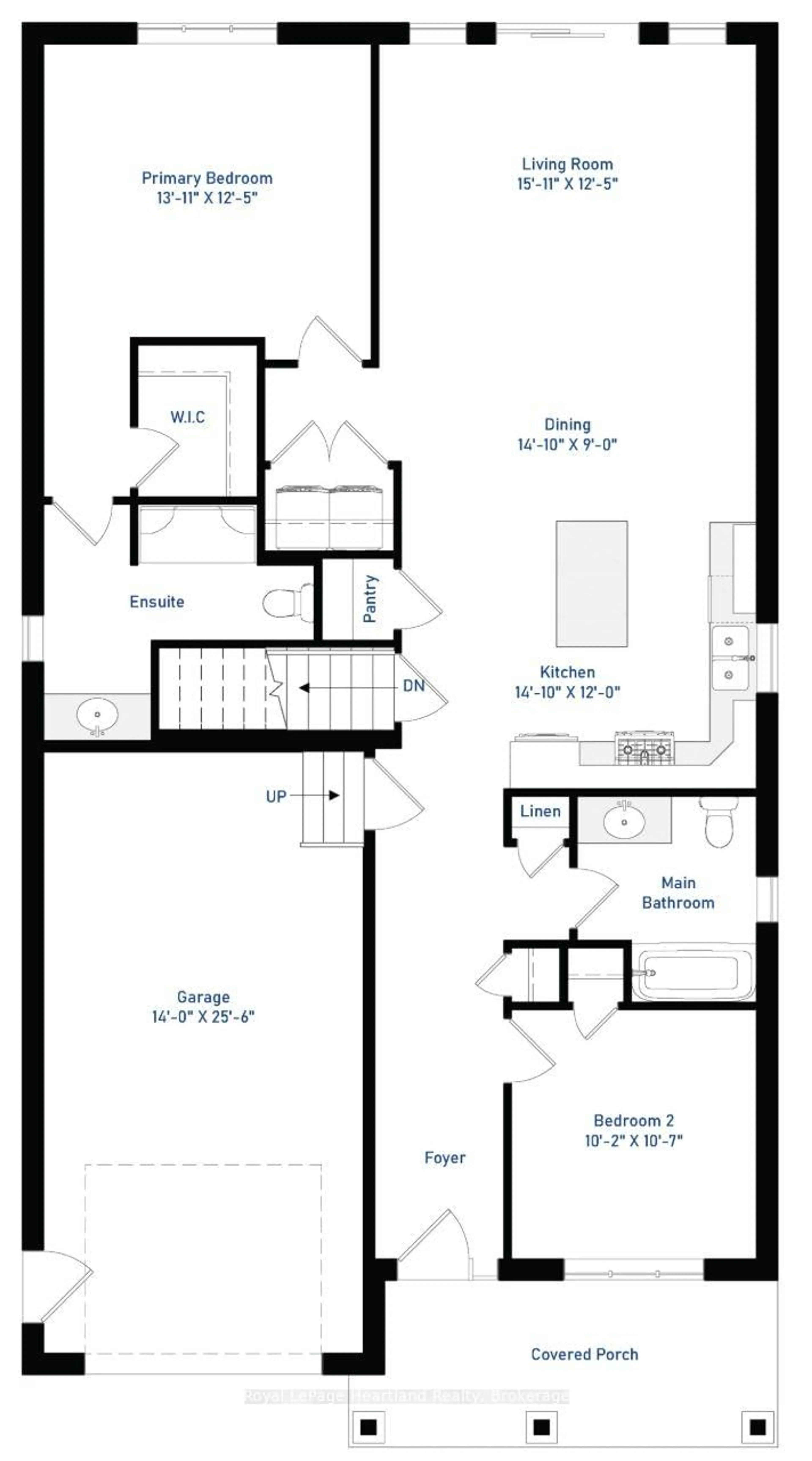 Floor plan for 112 Largo Lane, Goderich Ontario N7A 0C7