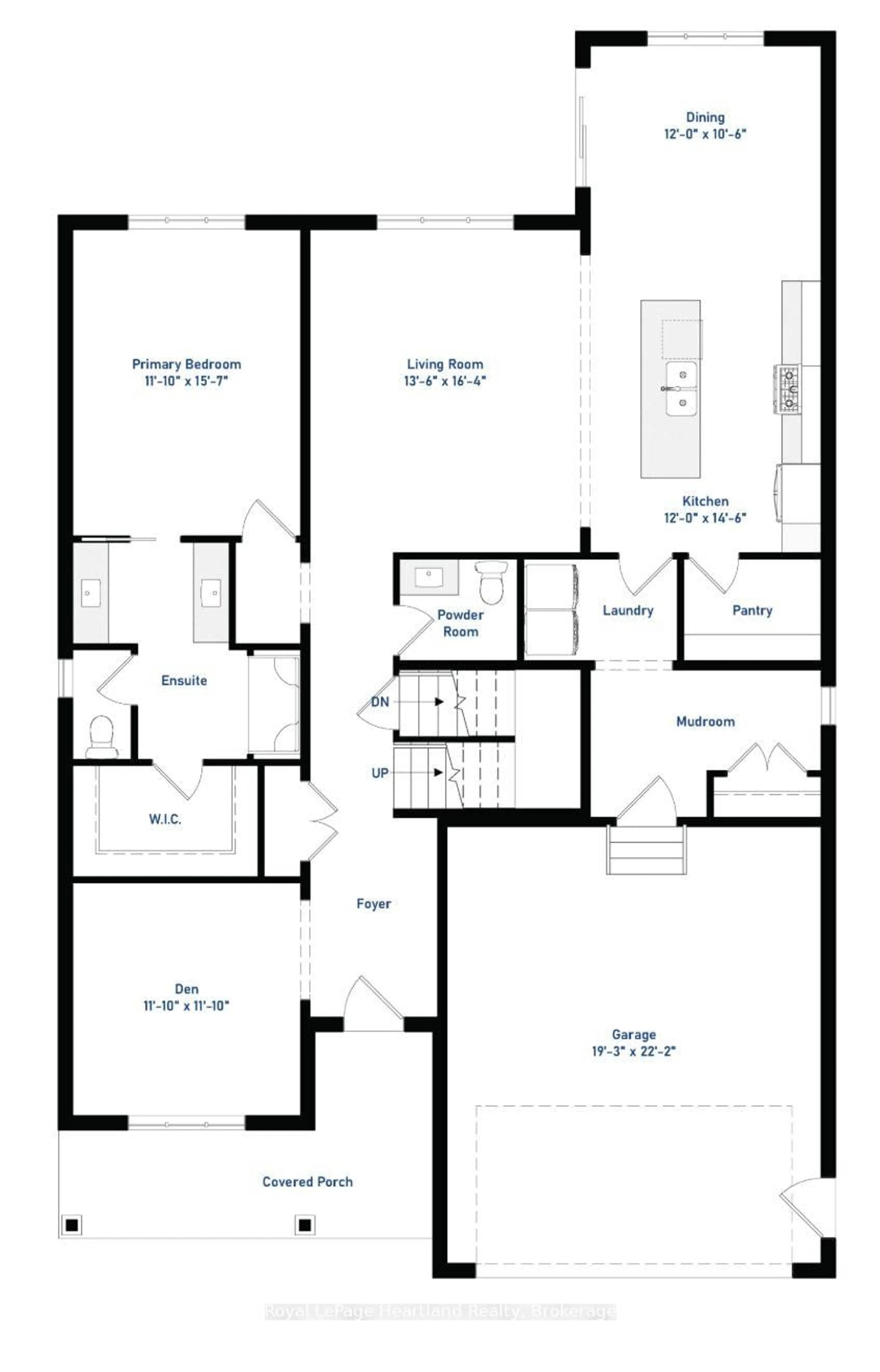 Floor plan for 108 Largo Lane, Goderich Ontario N7A 0C7