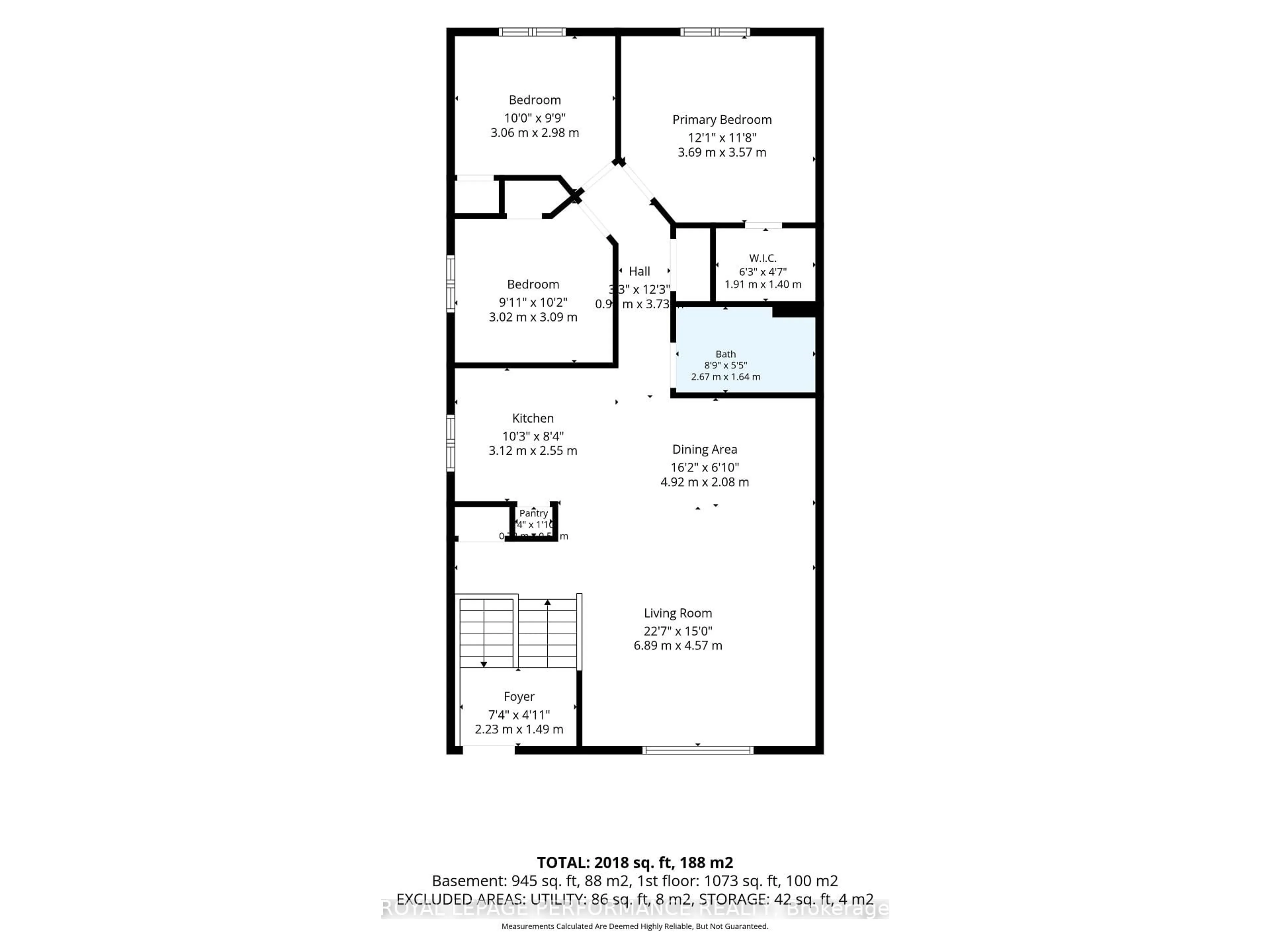 Floor plan for 1011 Adolphus St, Cornwall Ontario K6H 3V1
