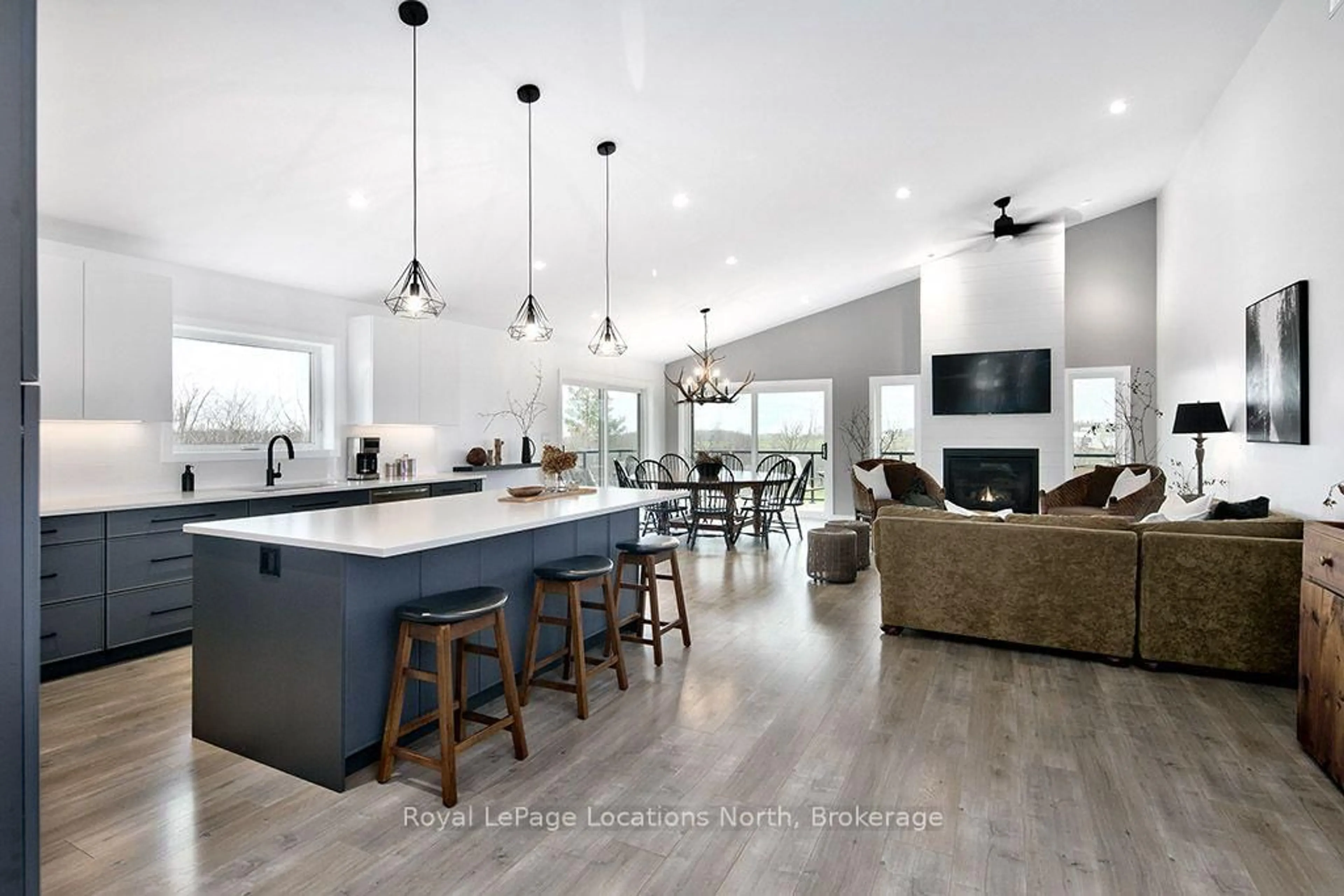 Open concept kitchen, unknown for 145 St Vincent St, Meaford Ontario N4L 1C3