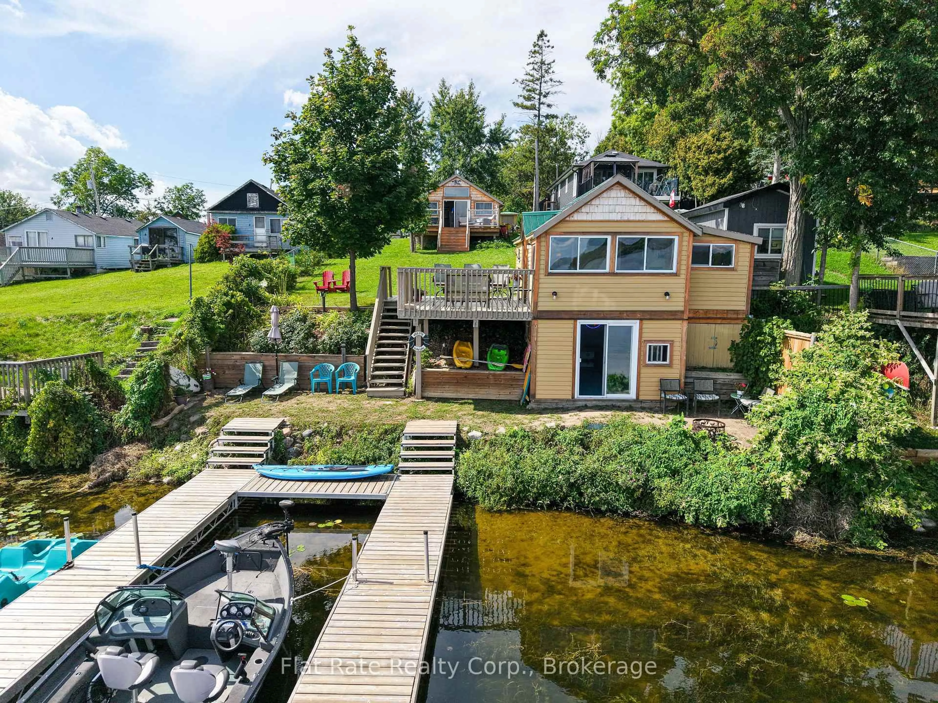 A pic from outside/outdoor area/front of a property/back of a property/a pic from drone, water/lake/river/ocean view for 717 BOLIN Rd, Otonabee-South Monaghan Ontario K0L 2G0