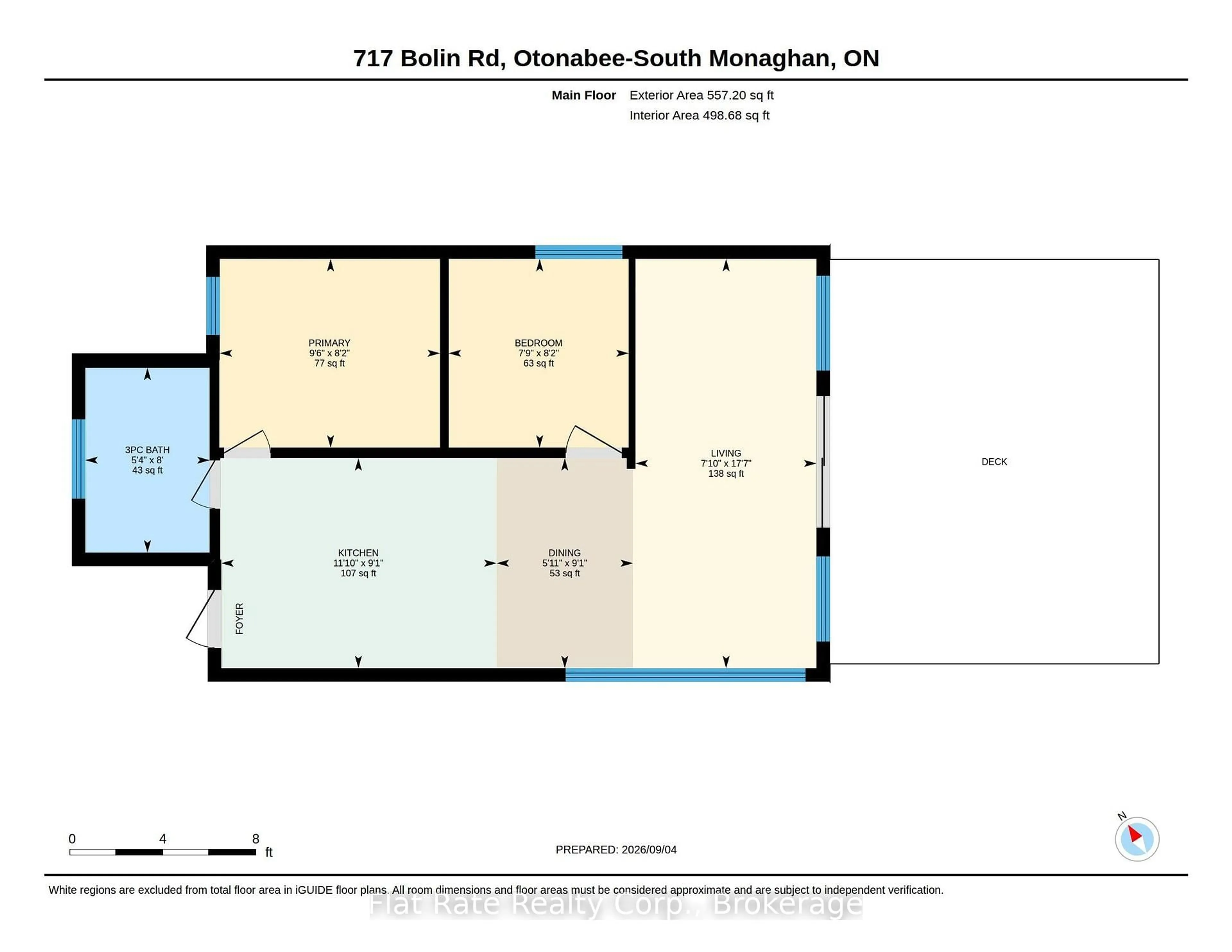 Floor plan for 717 BOLIN Rd, Otonabee-South Monaghan Ontario K0L 2G0