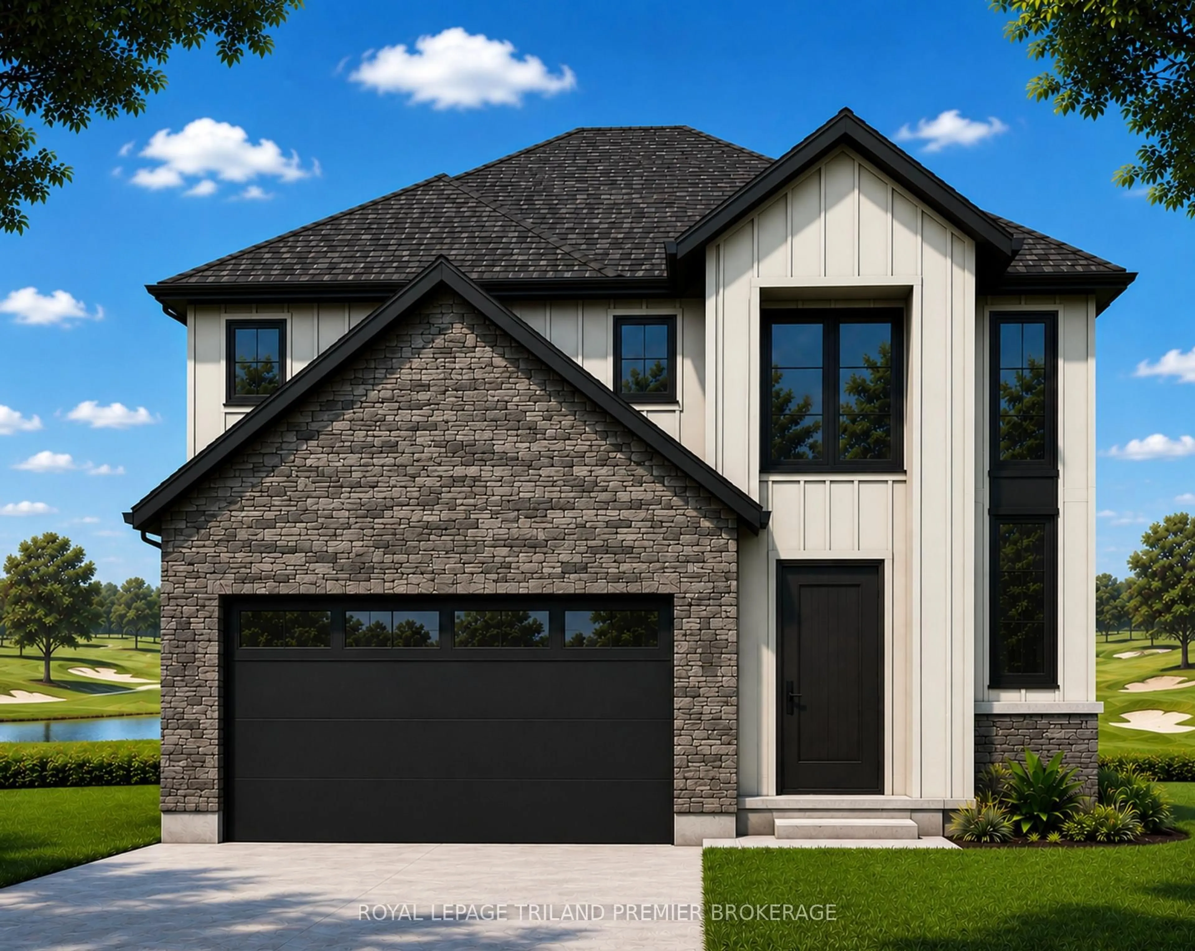 Home with brick exterior material, street for LOT 2 WIDDER ESTATES Dr, Lambton Shores Ontario N0M 2N0