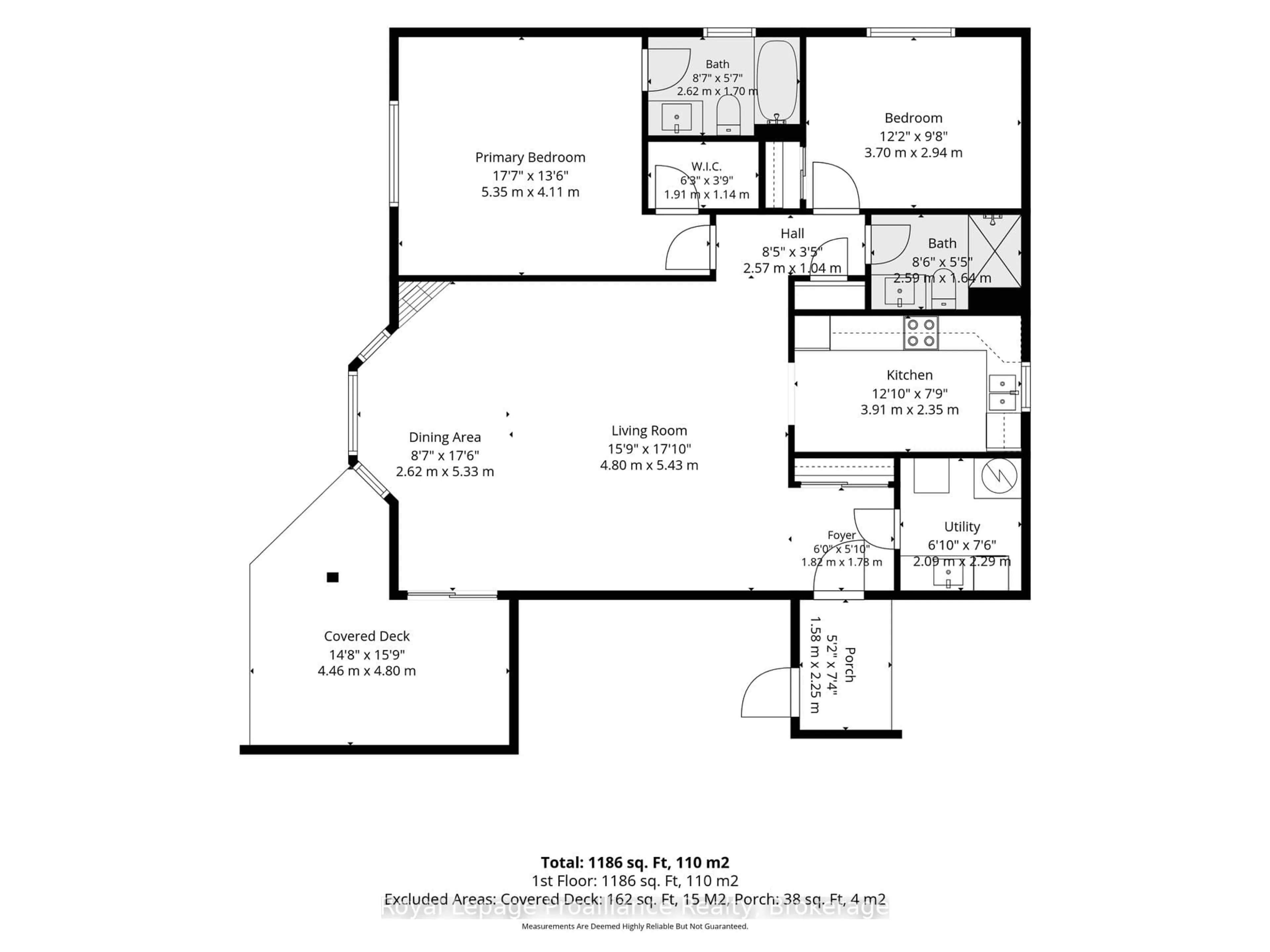 Floor plan for 101 Marisa Lane #2, Cobourg Ontario K9A 5N6