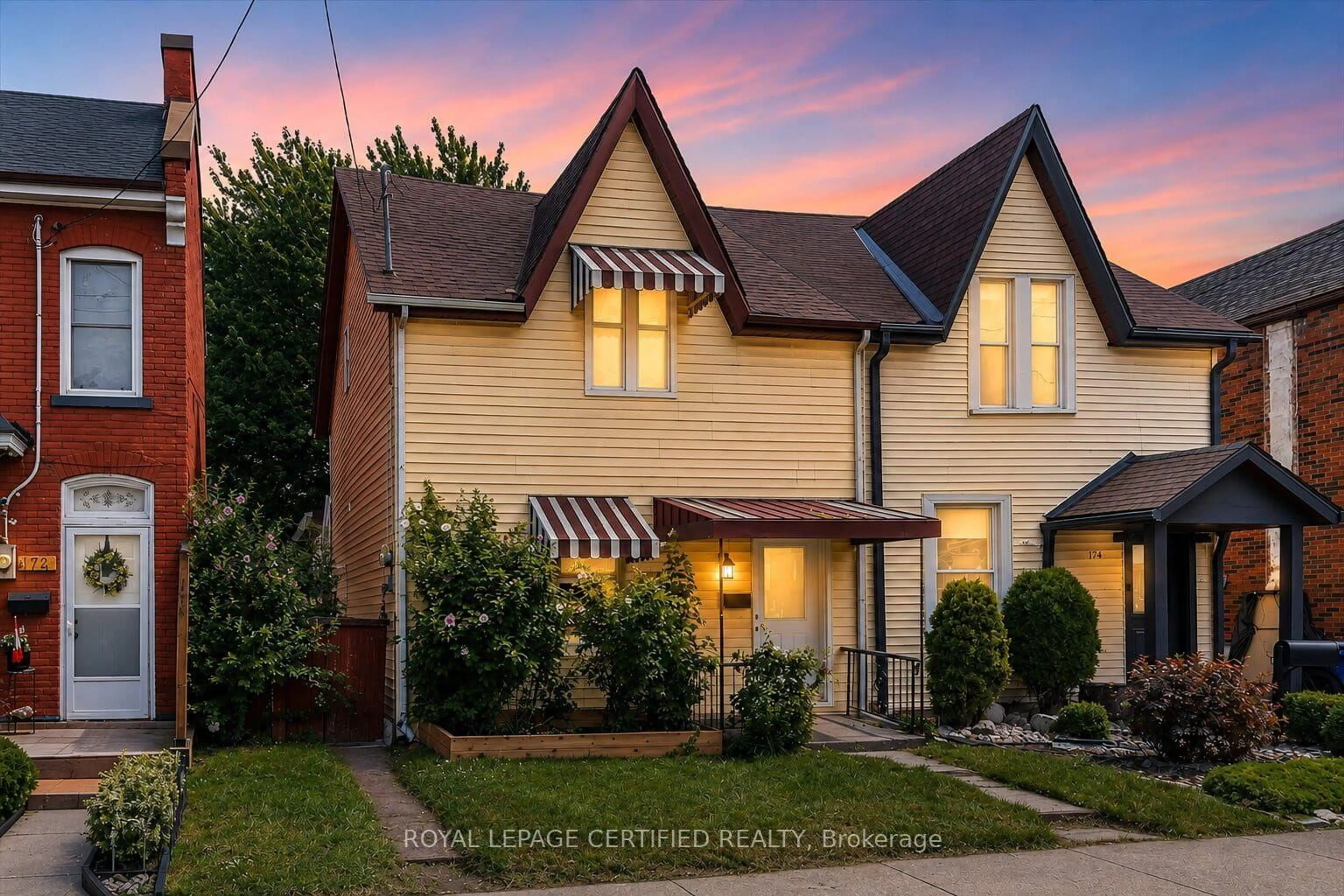 Home with brick exterior material, street for 176 Emerald St, Hamilton Ontario L8L 5K8