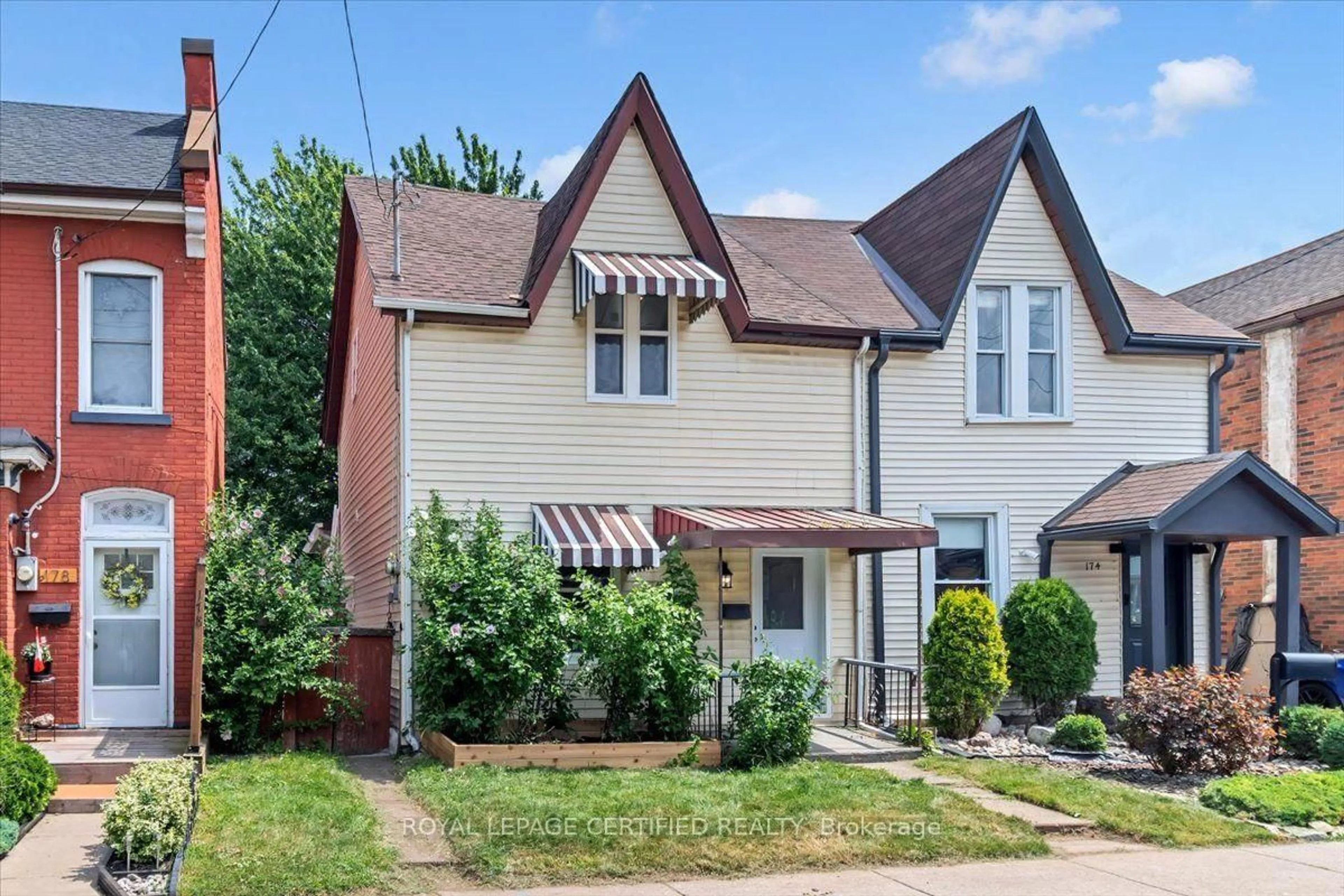 Home with brick exterior material, street for 176 Emerald St, Hamilton Ontario L8L 5K8
